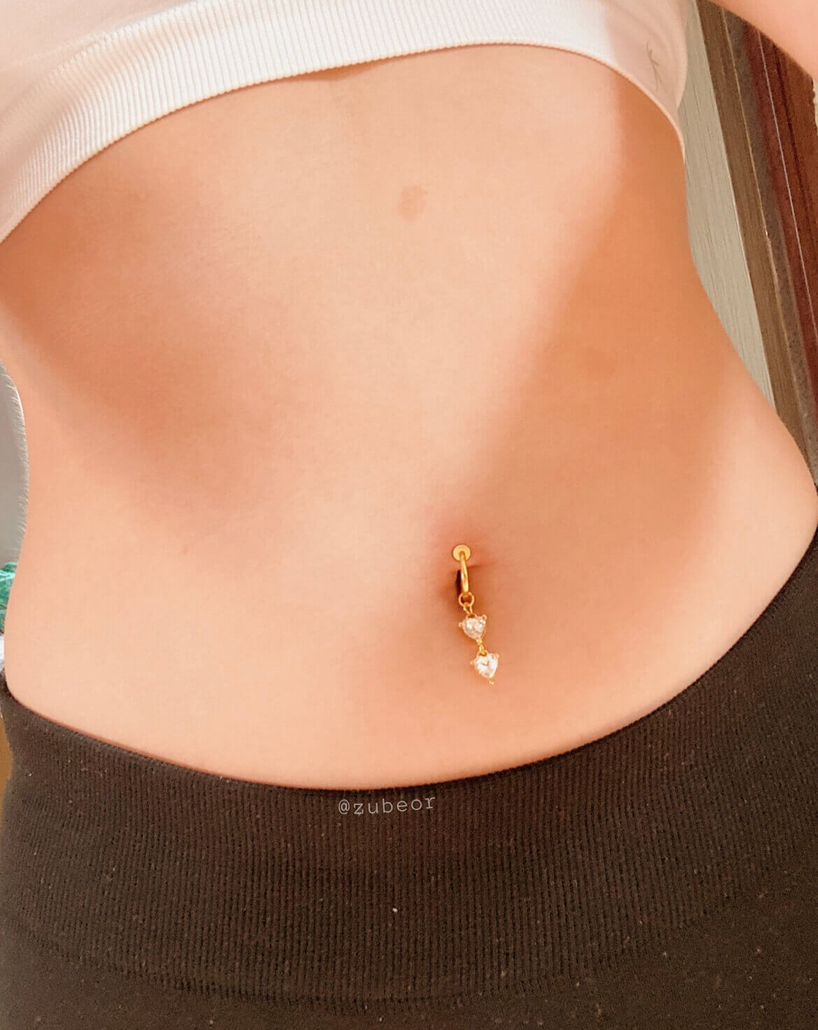 Piercing falso ombligo 4