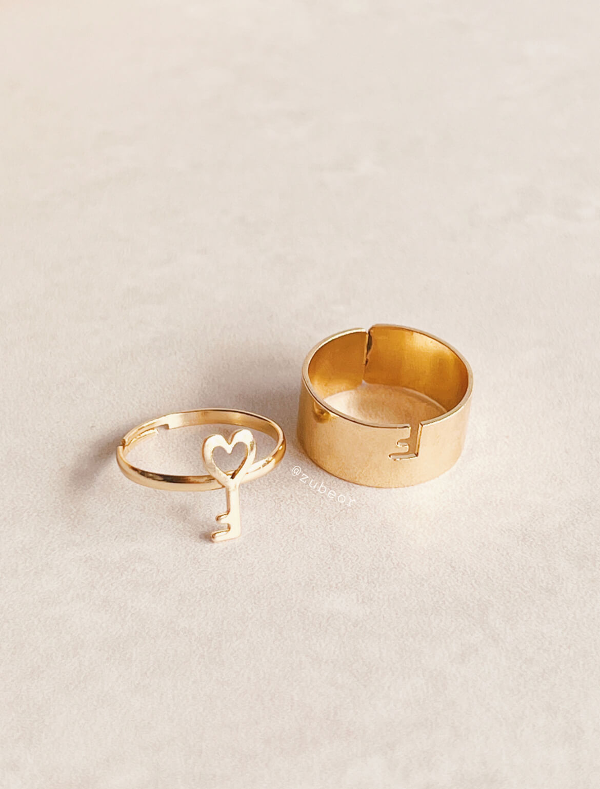 Set de anillos llave 4