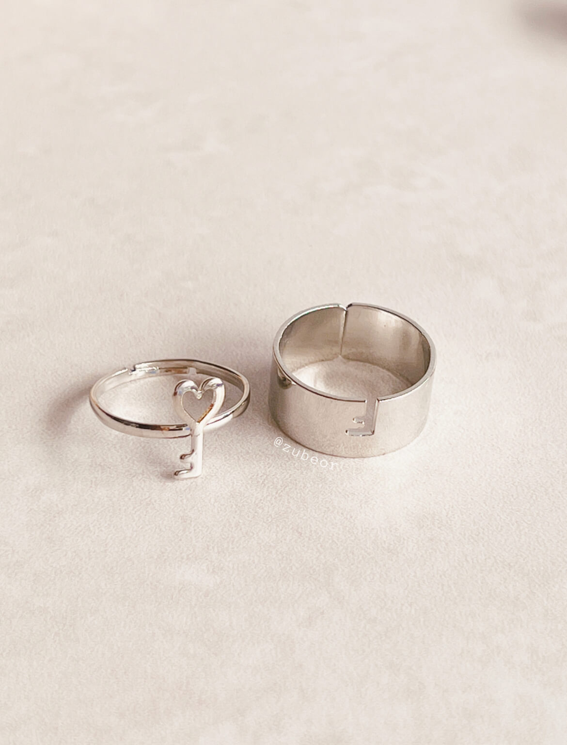 Set de anillos llave 5