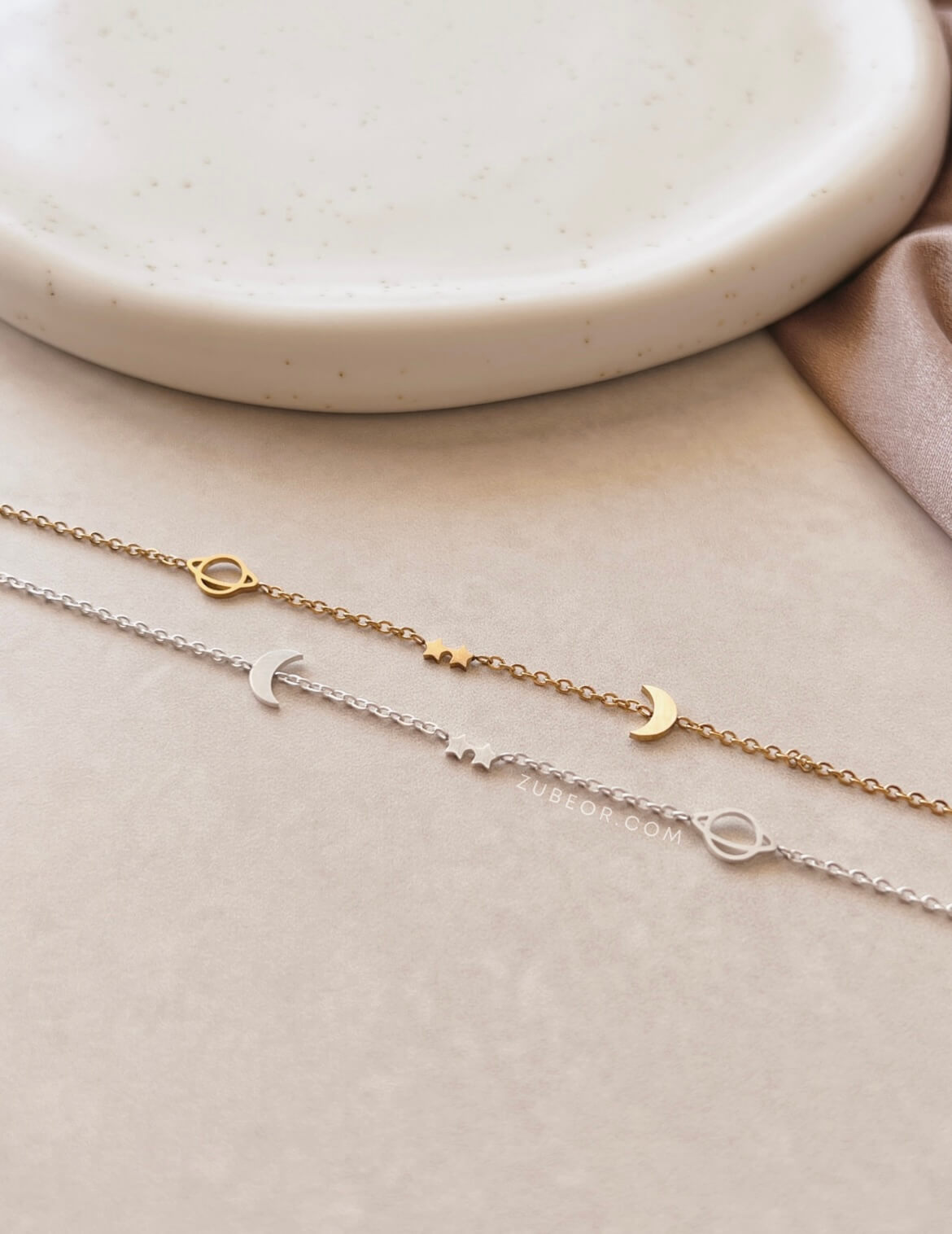 Pulsera luna saturno 4