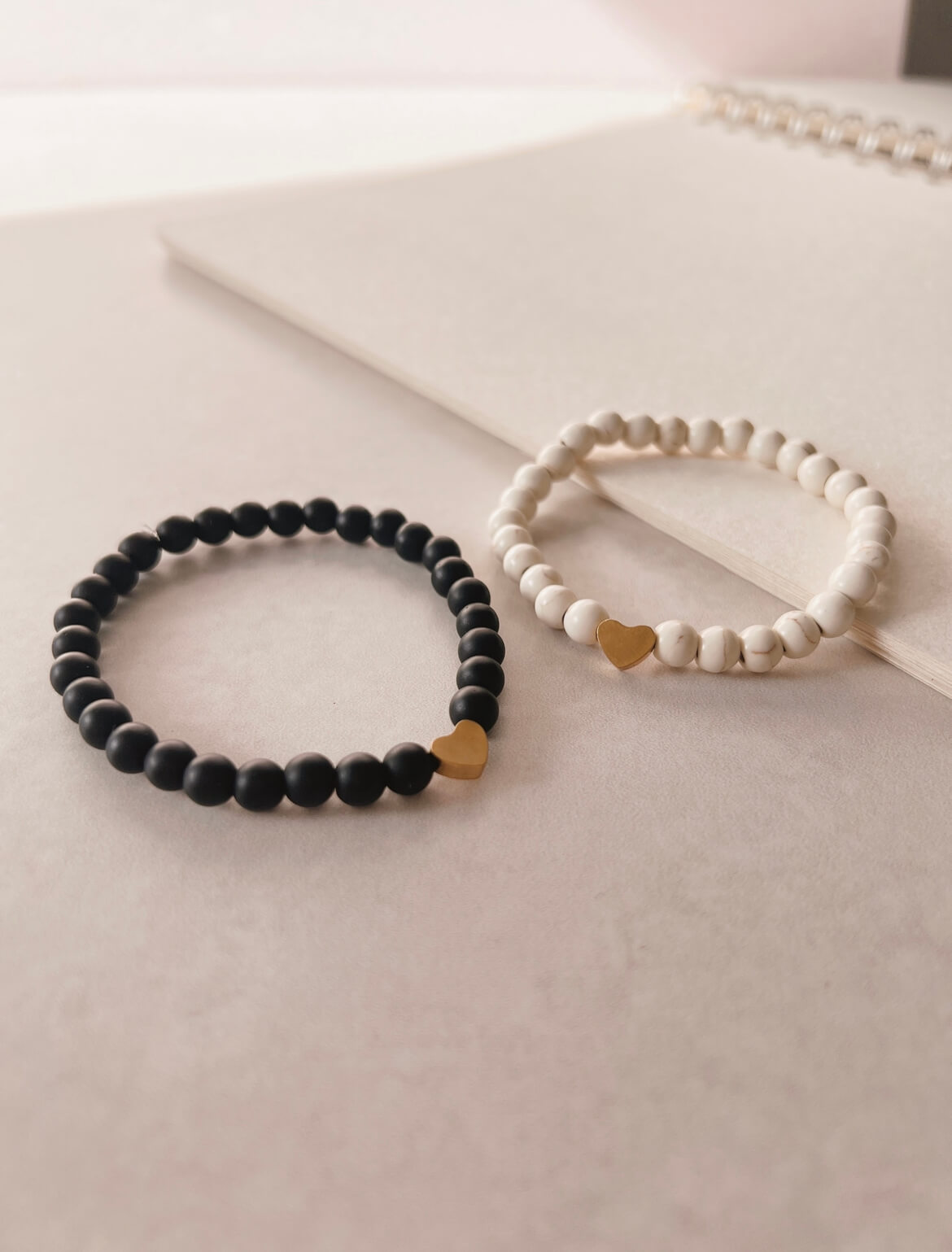Set de pulseras corazón 2
