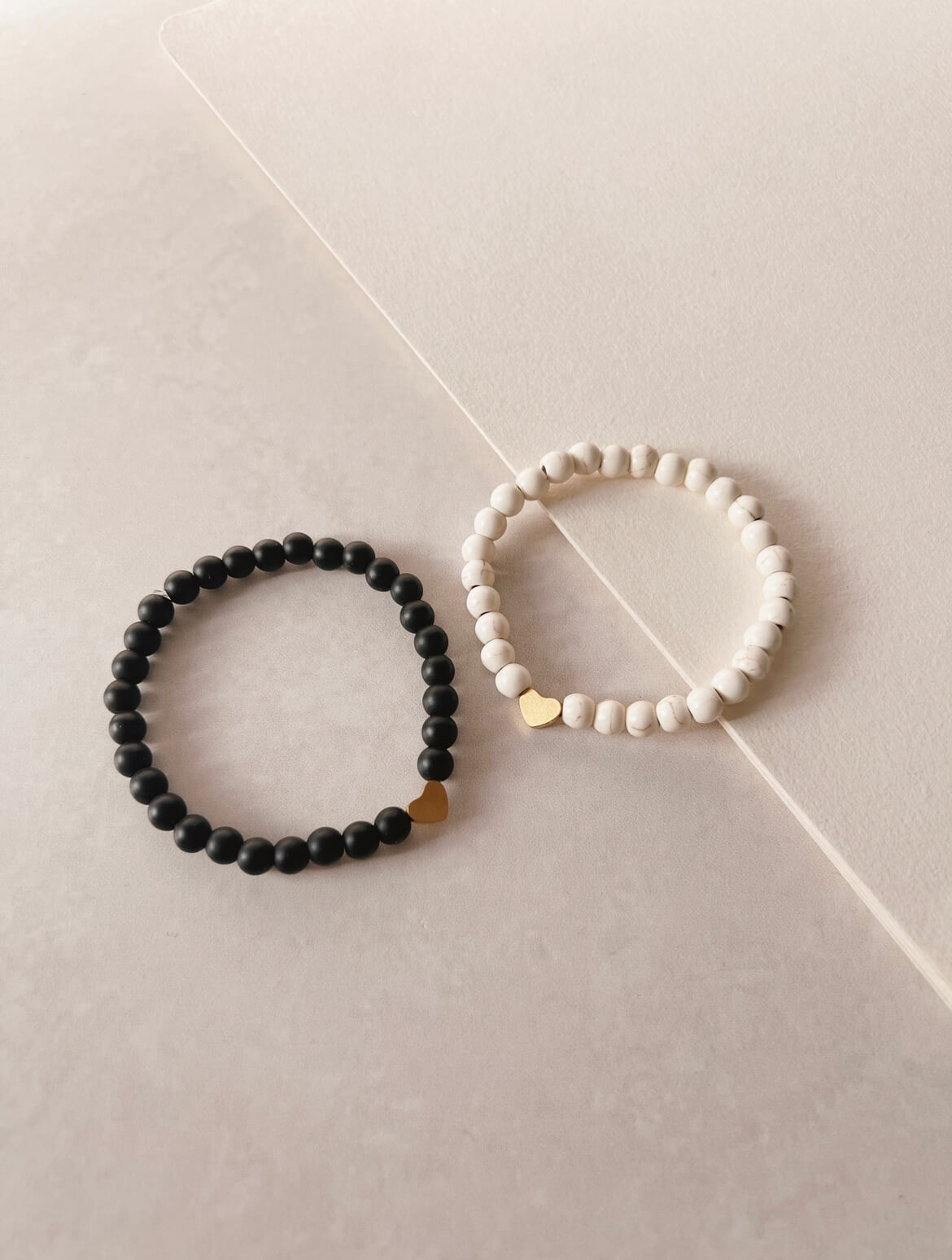 Set de pulseras corazón 3