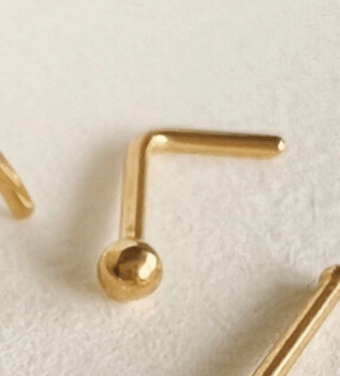 Piercing para nariz punto esfera 7