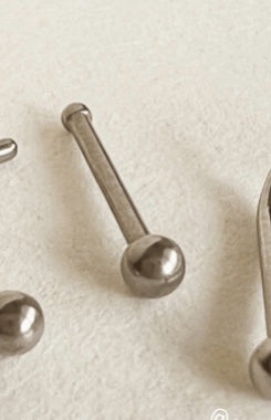 Piercing para nariz punto esfera 3