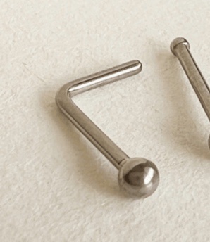 Piercing para nariz punto esfera 6
