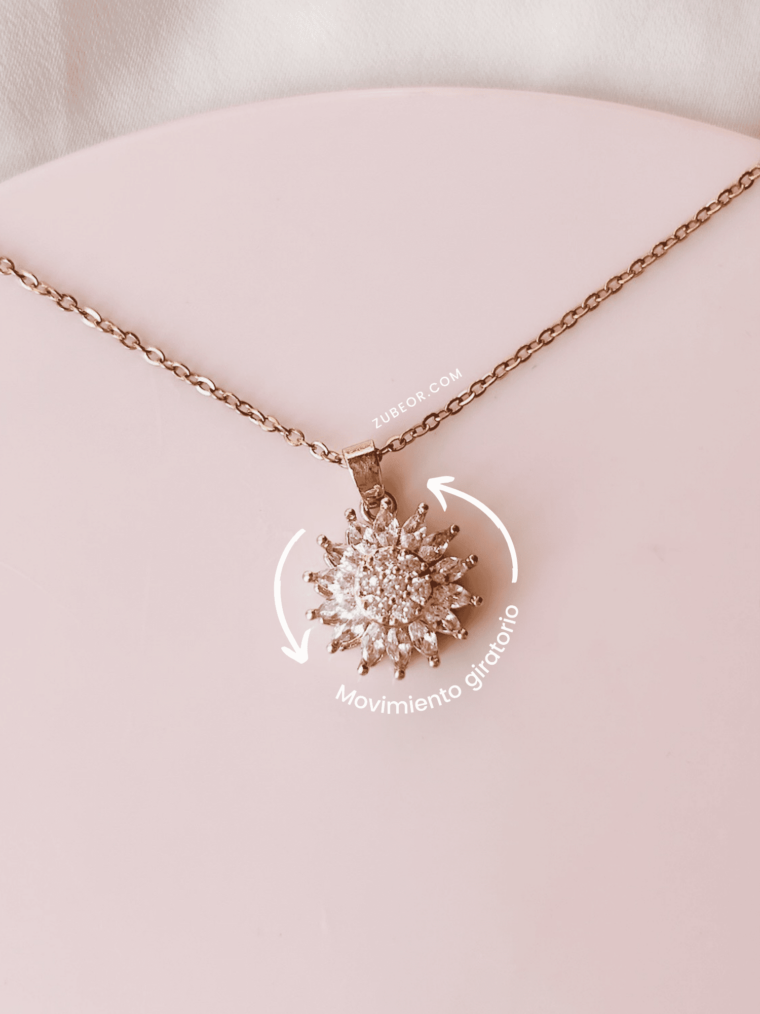 Cadena anti ansiedad girasol 2