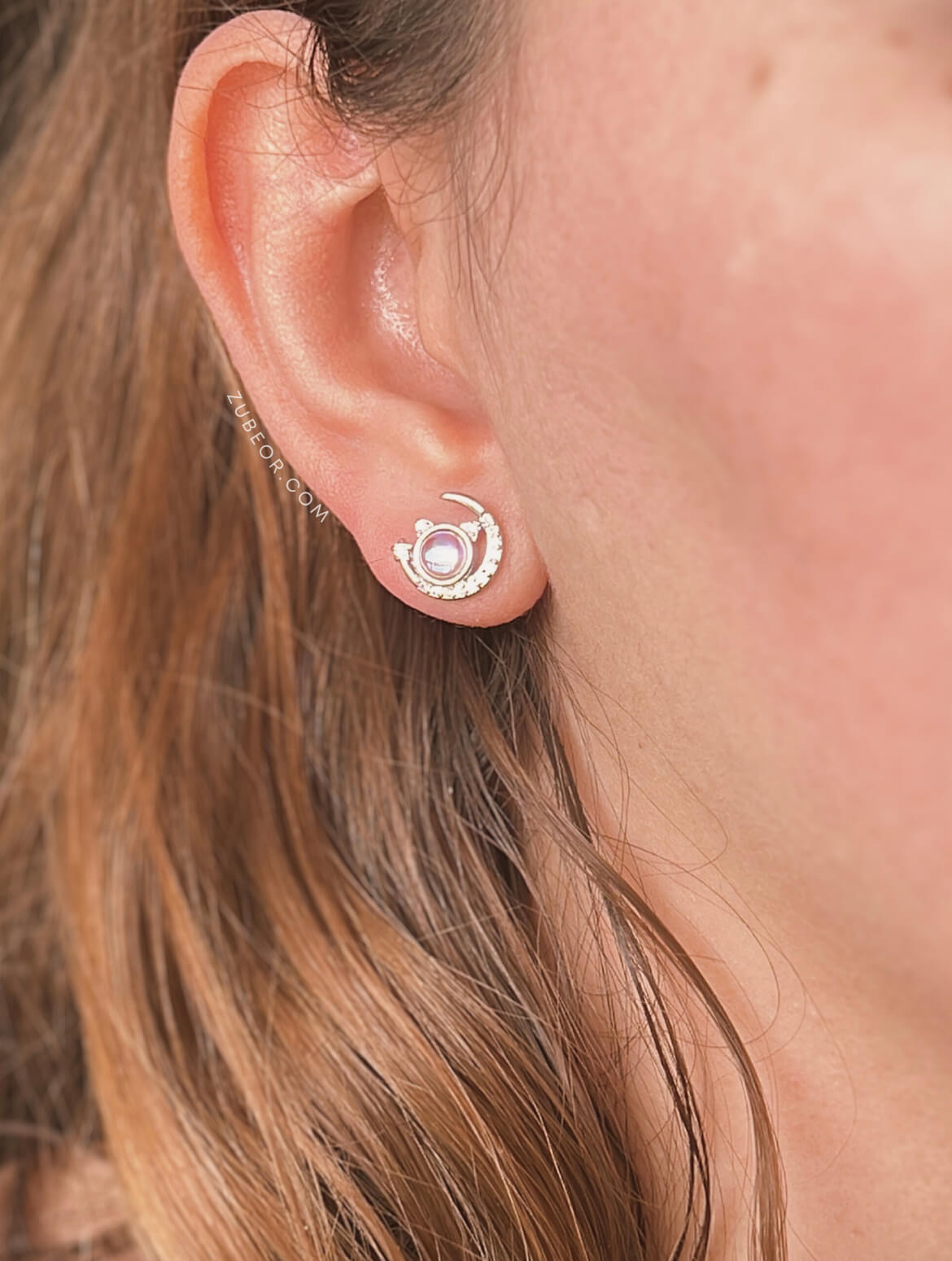 Aretes gatito galáctico 2