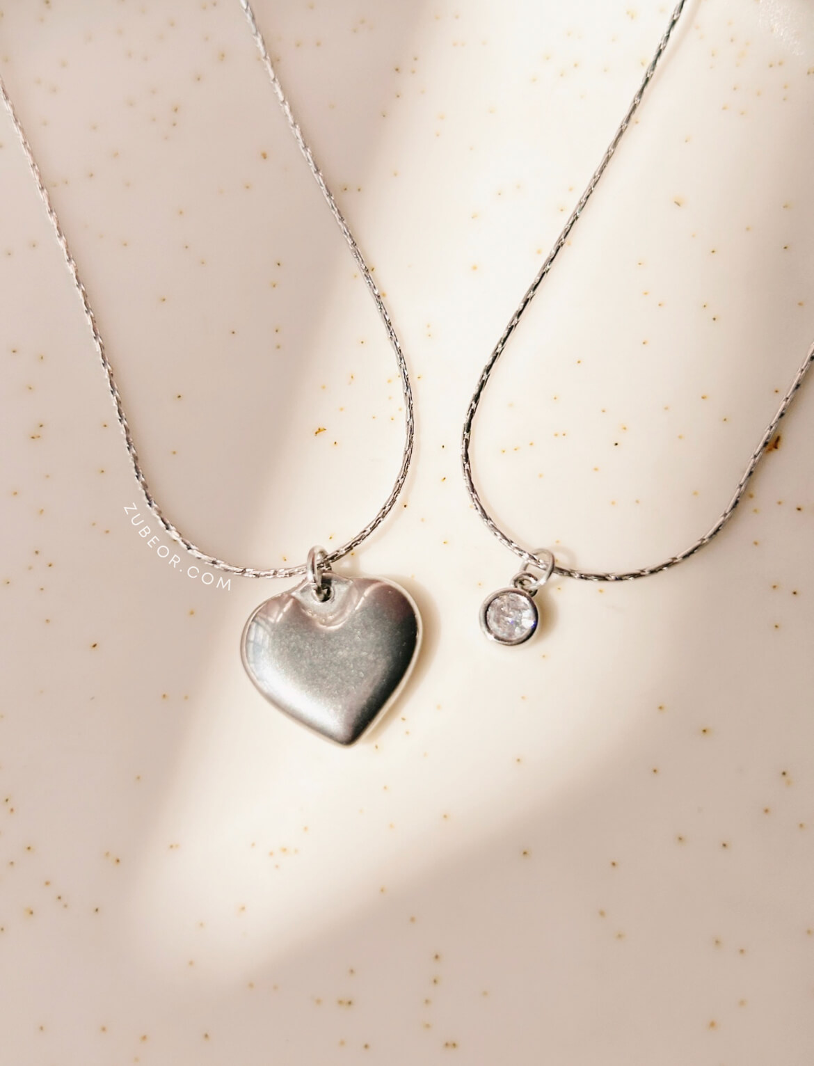 Multilayer corazón y pequeño cristal 7