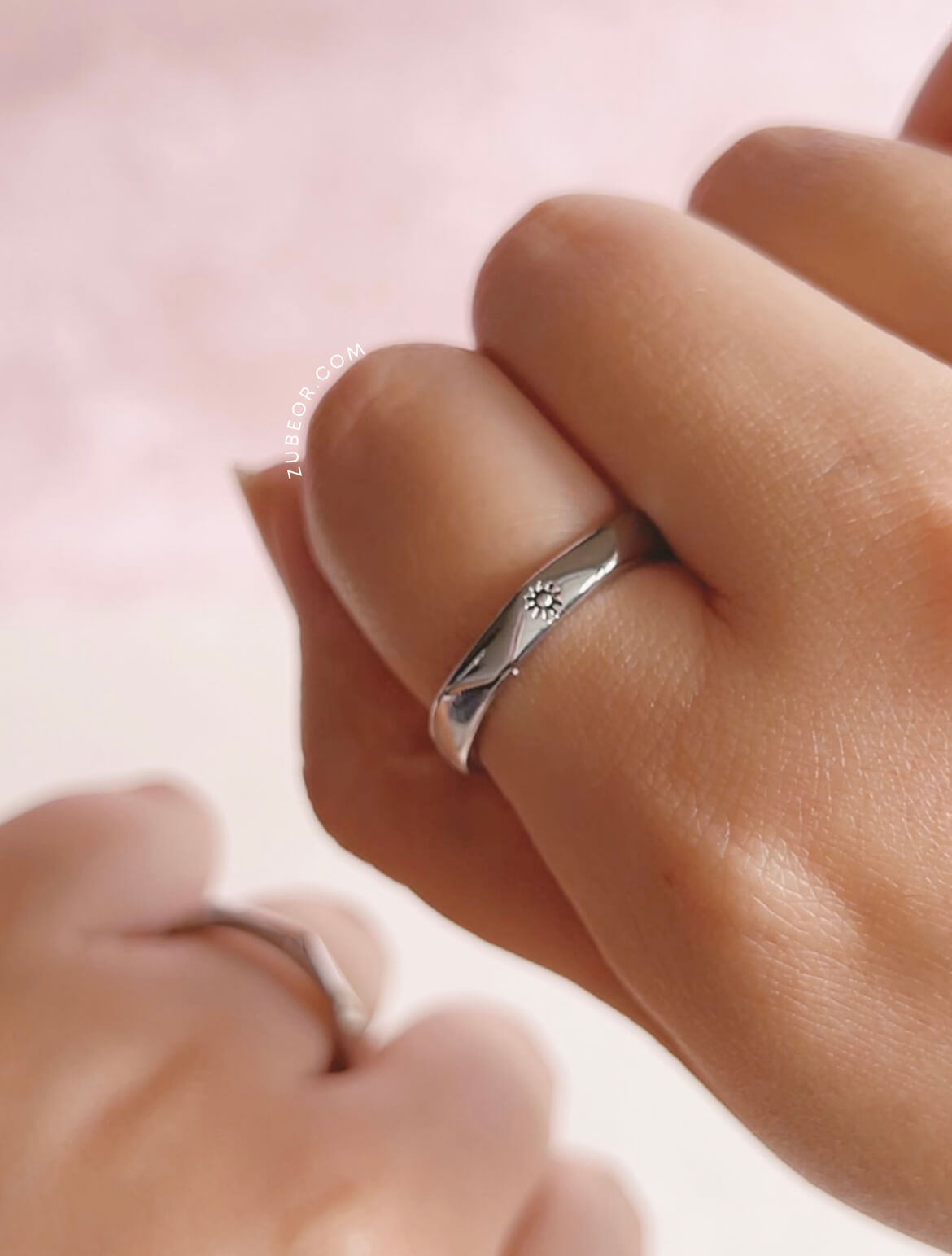 Set de anillo sol y luna 2