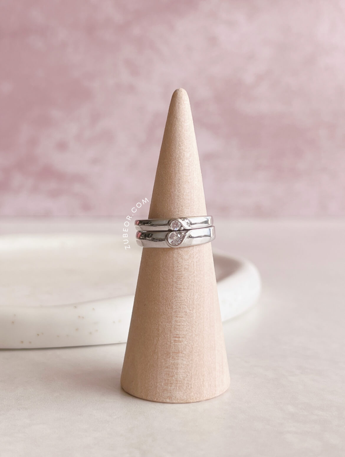 Set de anillo Heart Match 3