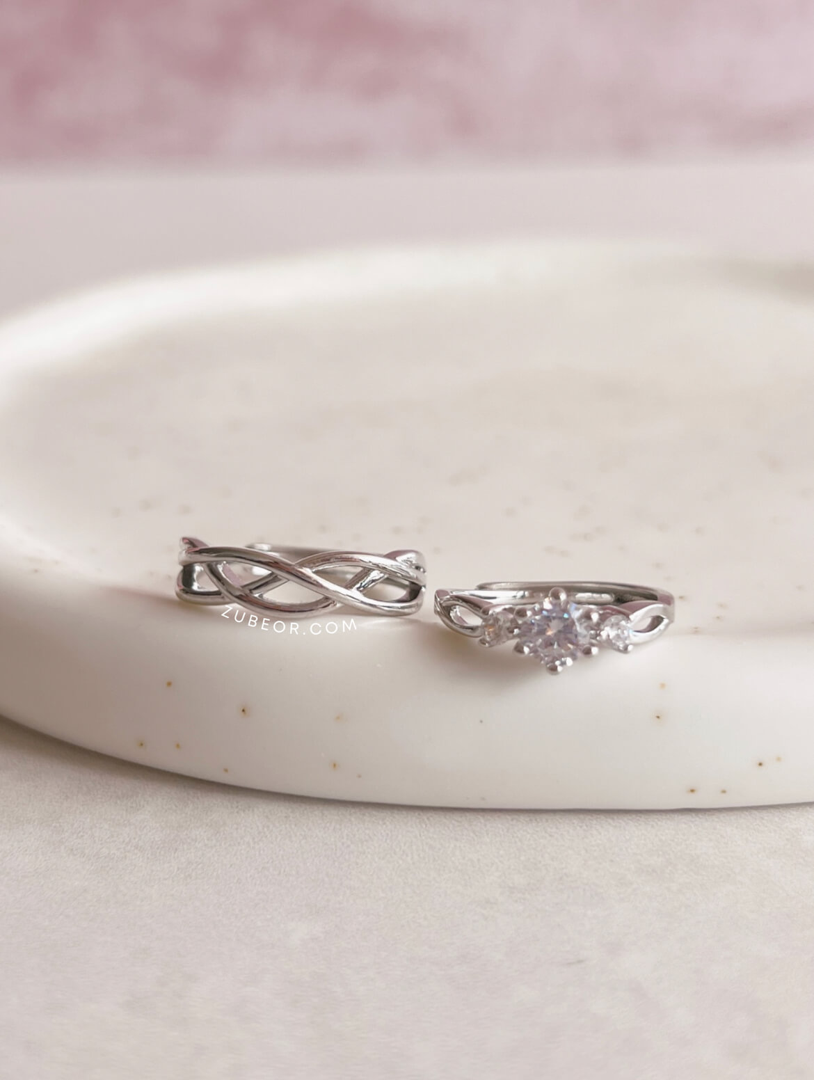 Set de anillos enlazados 5