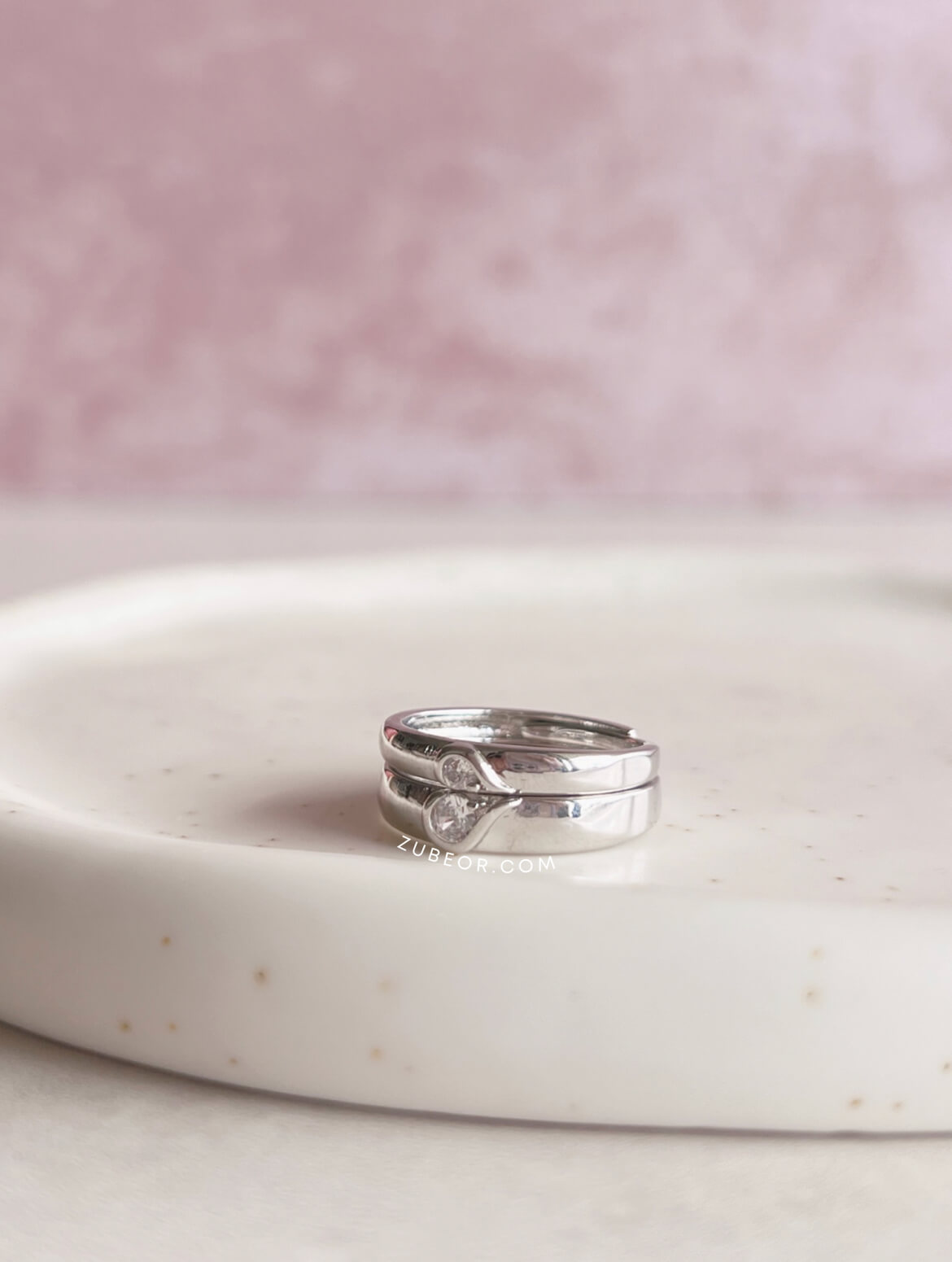 Set de anillo Heart Match 2