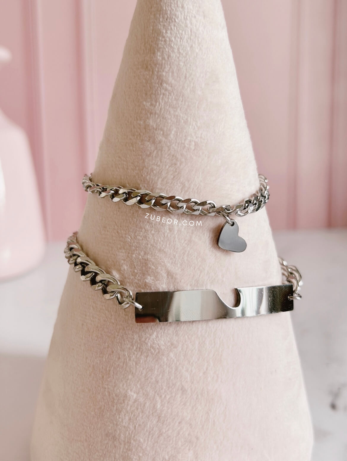 Set de pulsera corazón 3
