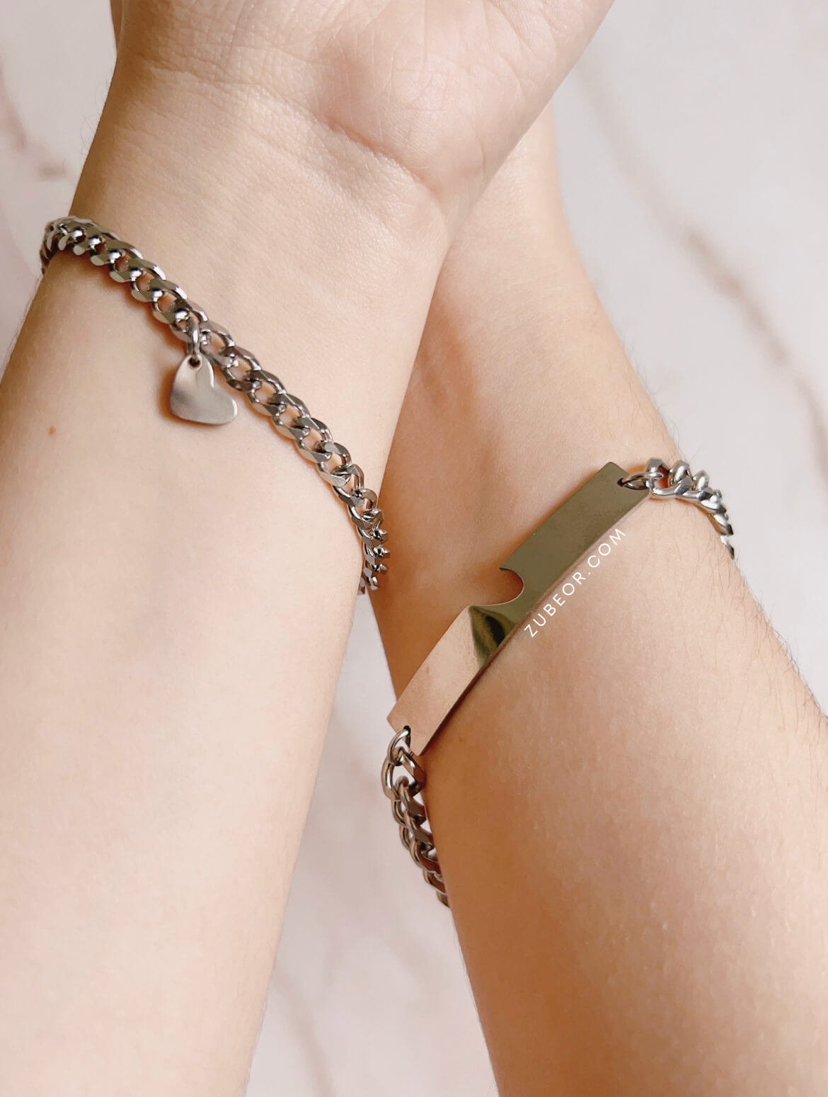 Set de pulsera corazón 2