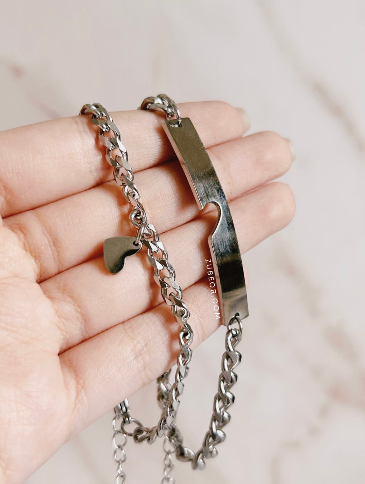 Set de pulsera corazón 4