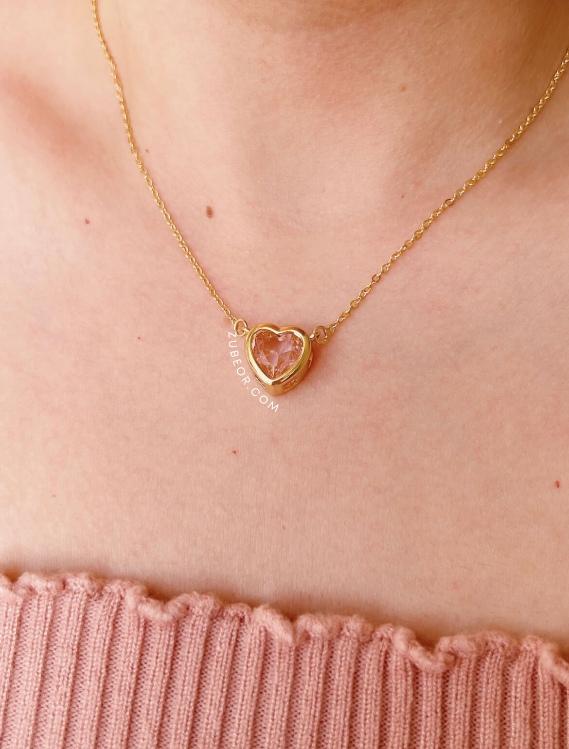 Cadena resplandor de corazón 4