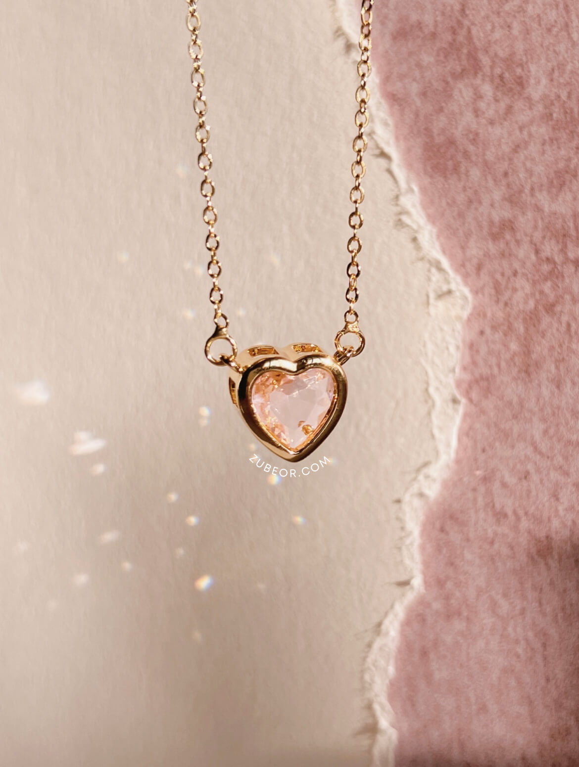 Cadena resplandor de corazón 3