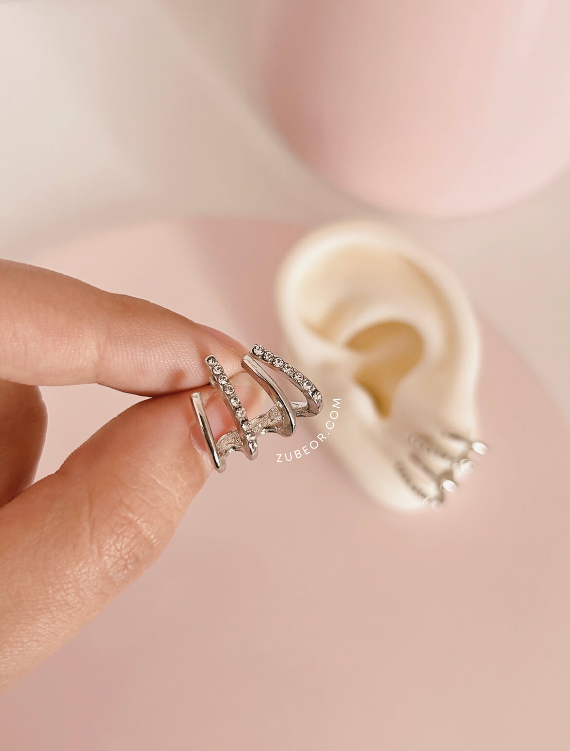 Aretes medio aro 3