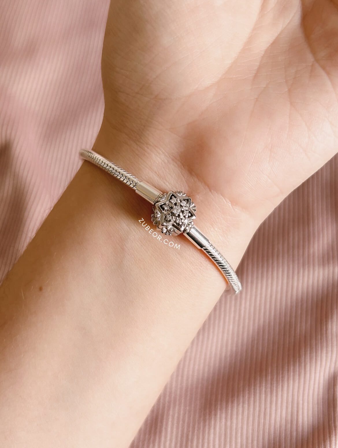 Pulsera copo de nieve 2