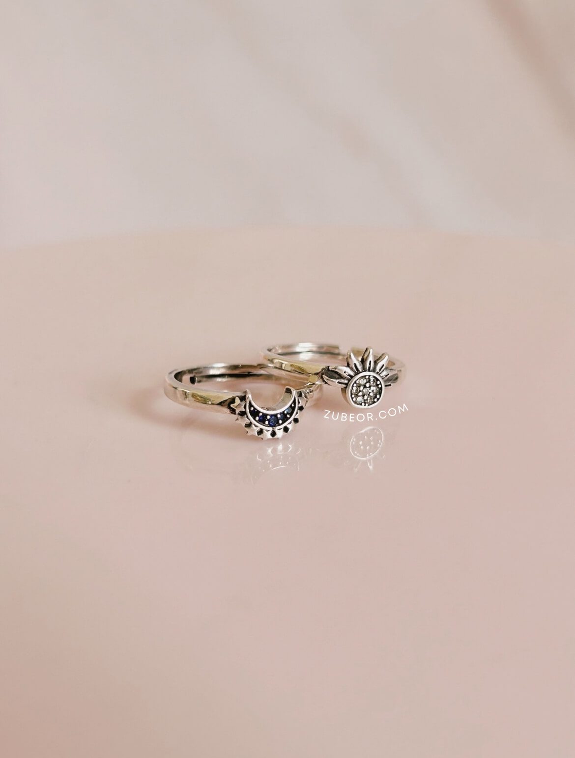 Set de anillos eclipse cristales 4