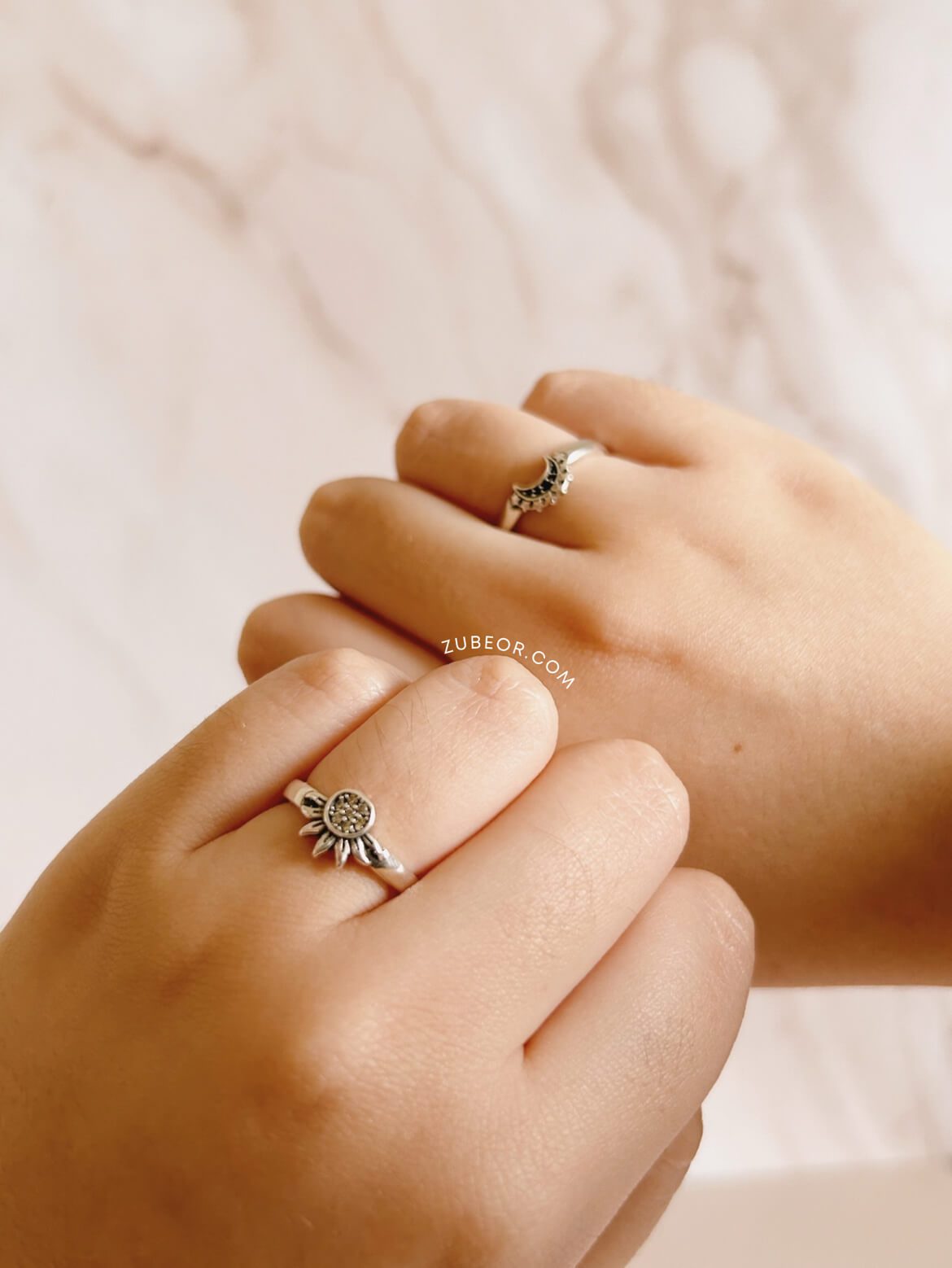 Set de anillos eclipse cristales 3