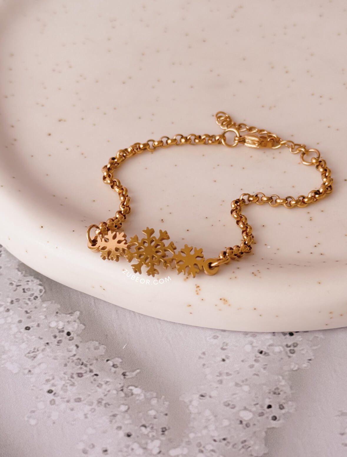 Pulsera copo de nieve 4