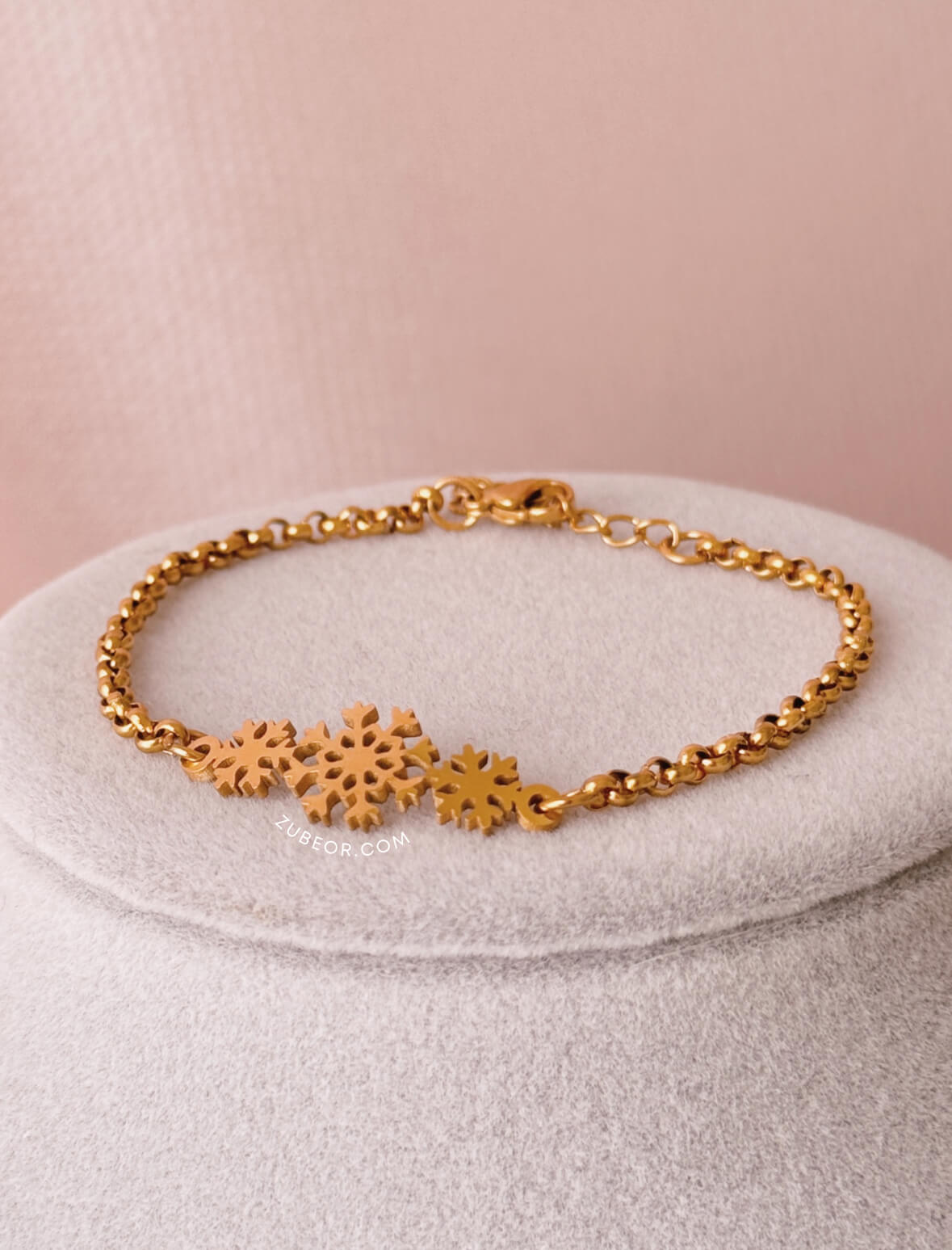 Pulsera copo de nieve 3