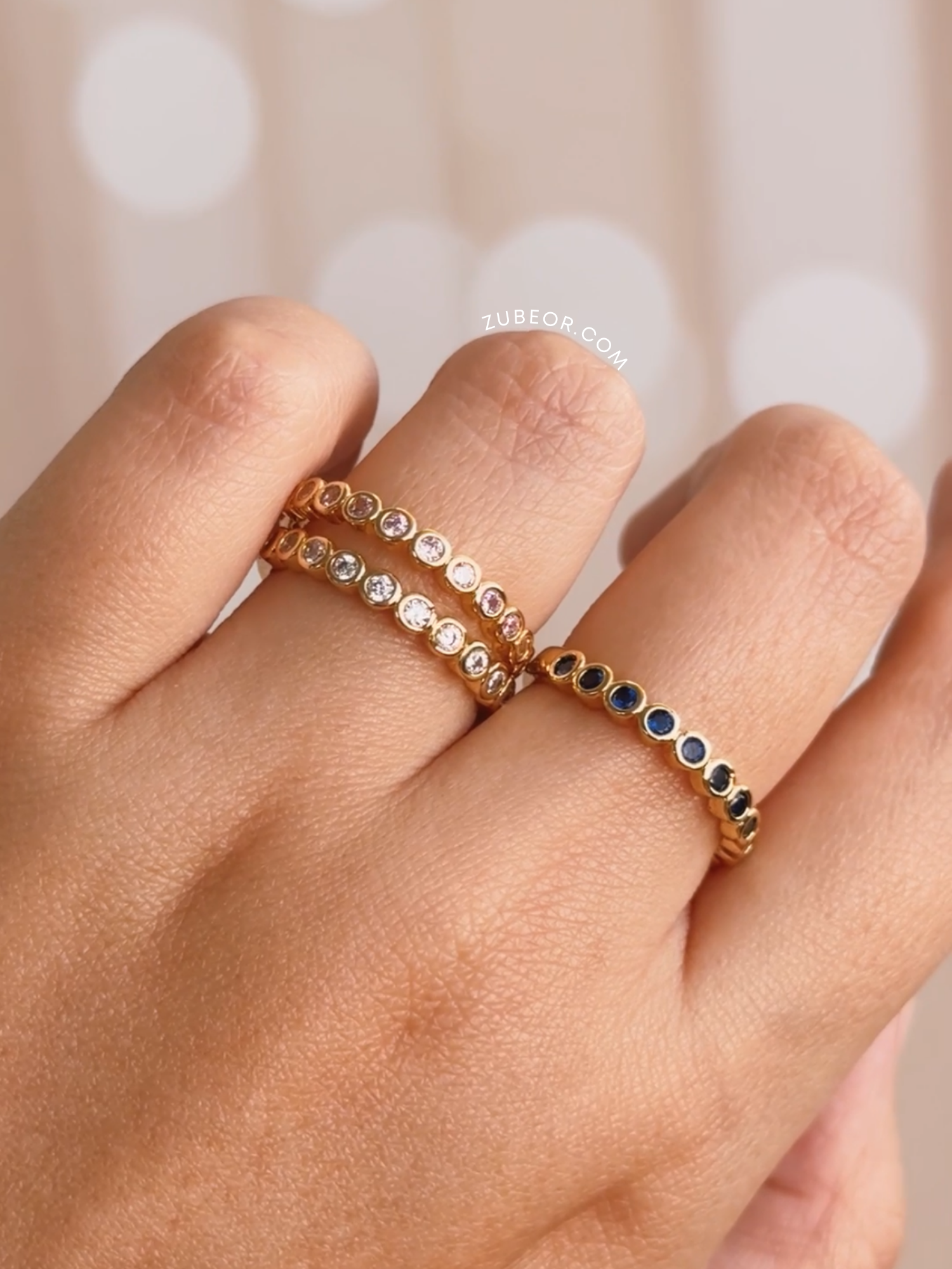 Anillos aro de cristal 2