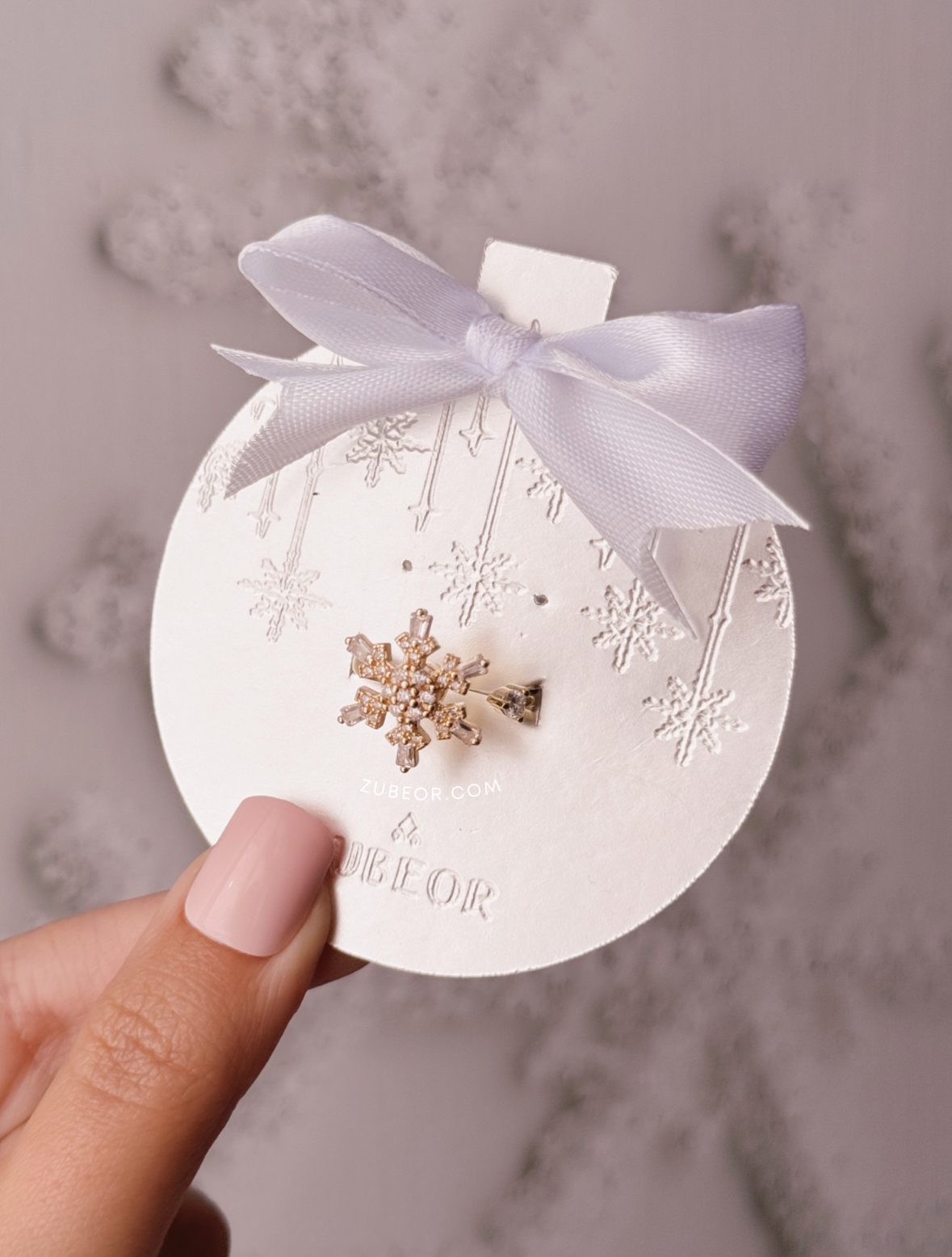 Anillo anti ansiedad copo de nieve 2