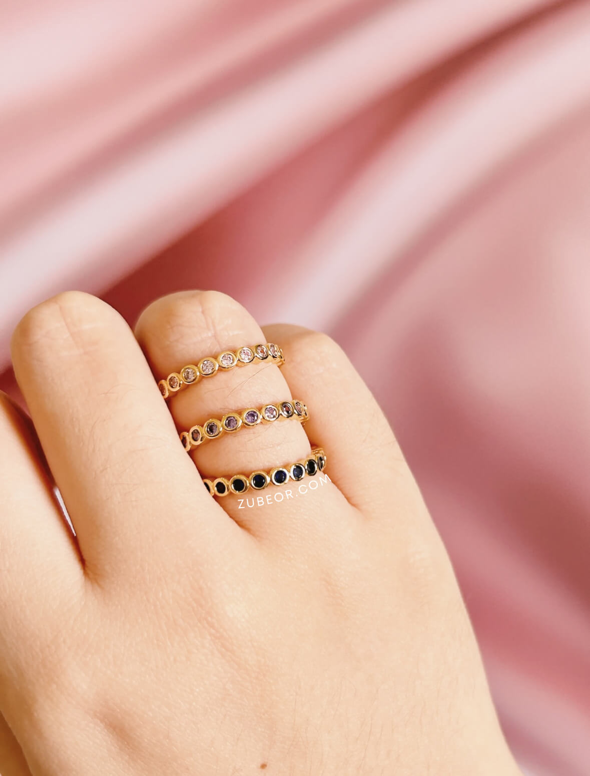 Anillos aro de cristal 3