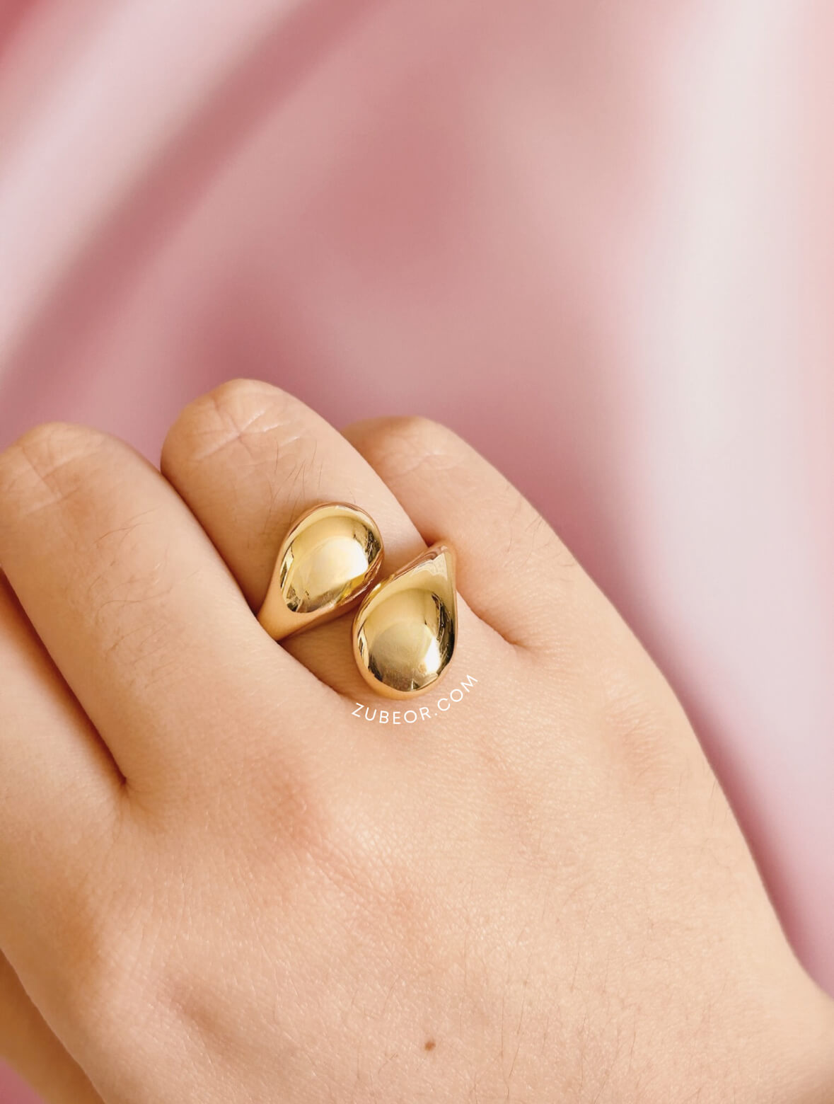 Anillo doble gota 4