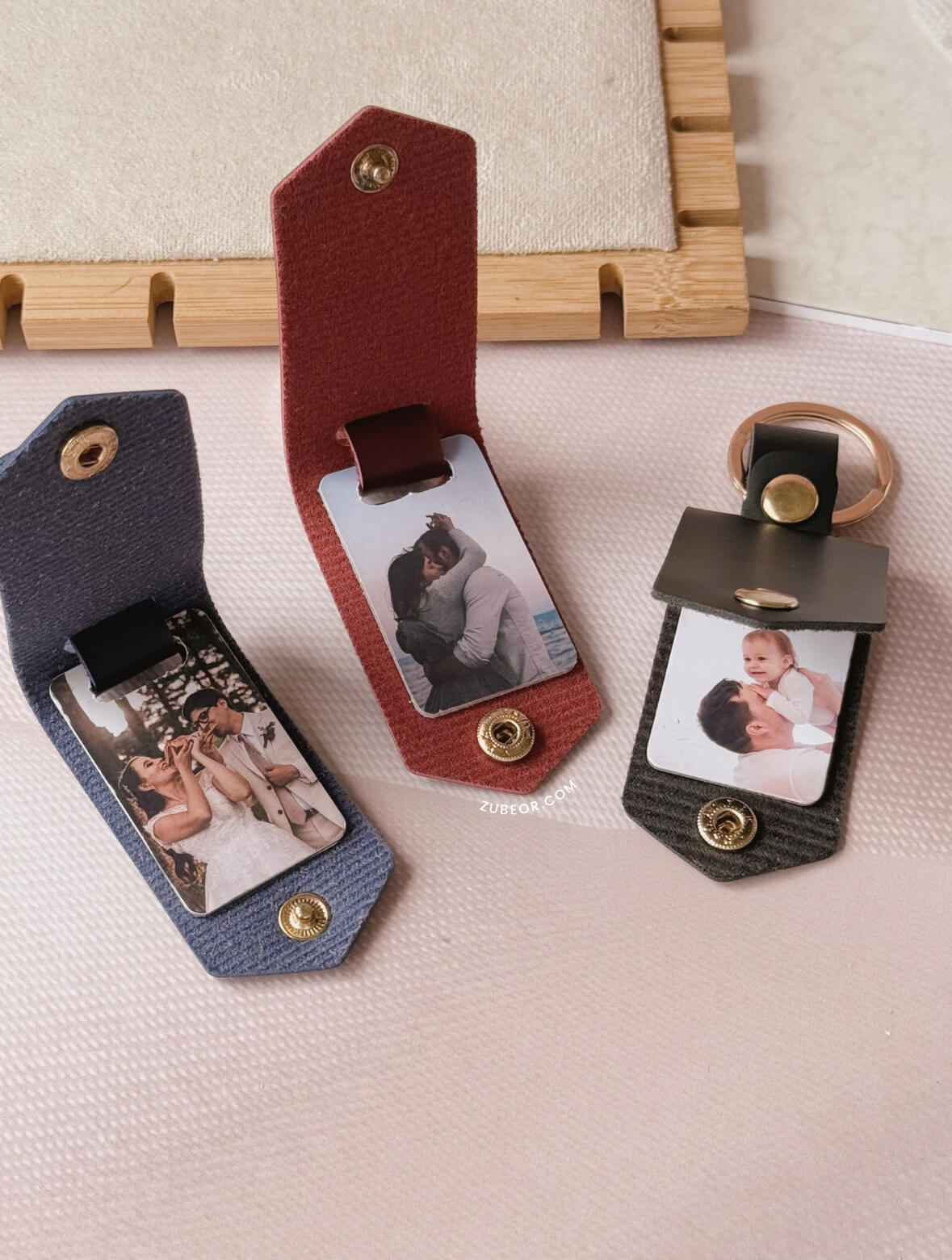 Llavero Cuerina con fotos (se personaliza con pago previo) 3