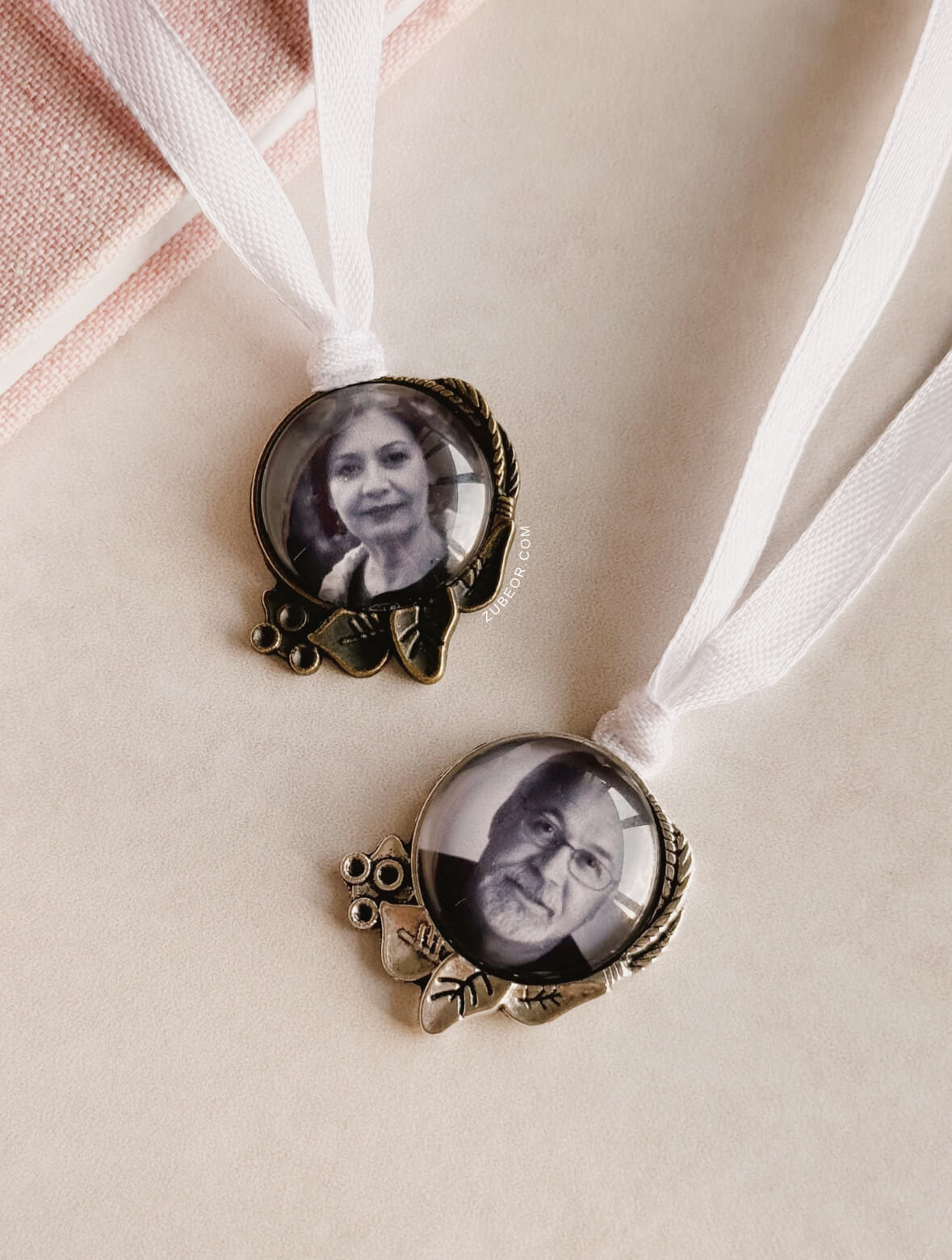 Camafeo para ramo diseño hojas (personalizado solo con pago previo) 4
