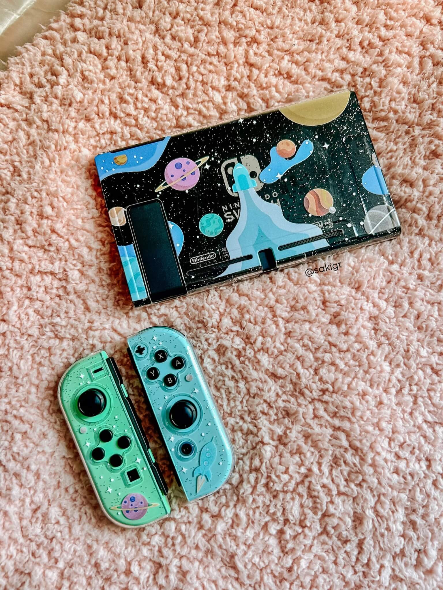 Set funda galáctica para switch - Saki