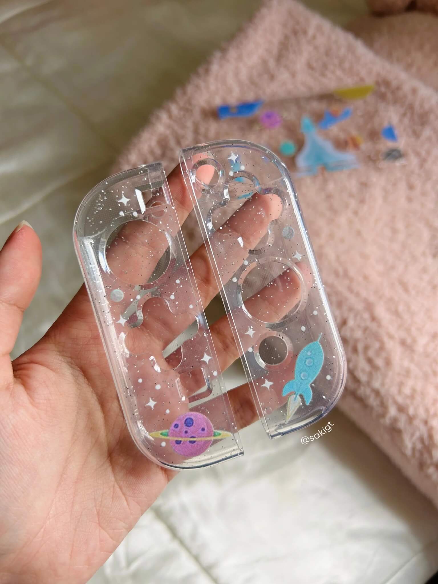 Set funda galáctica para switch - Saki 5