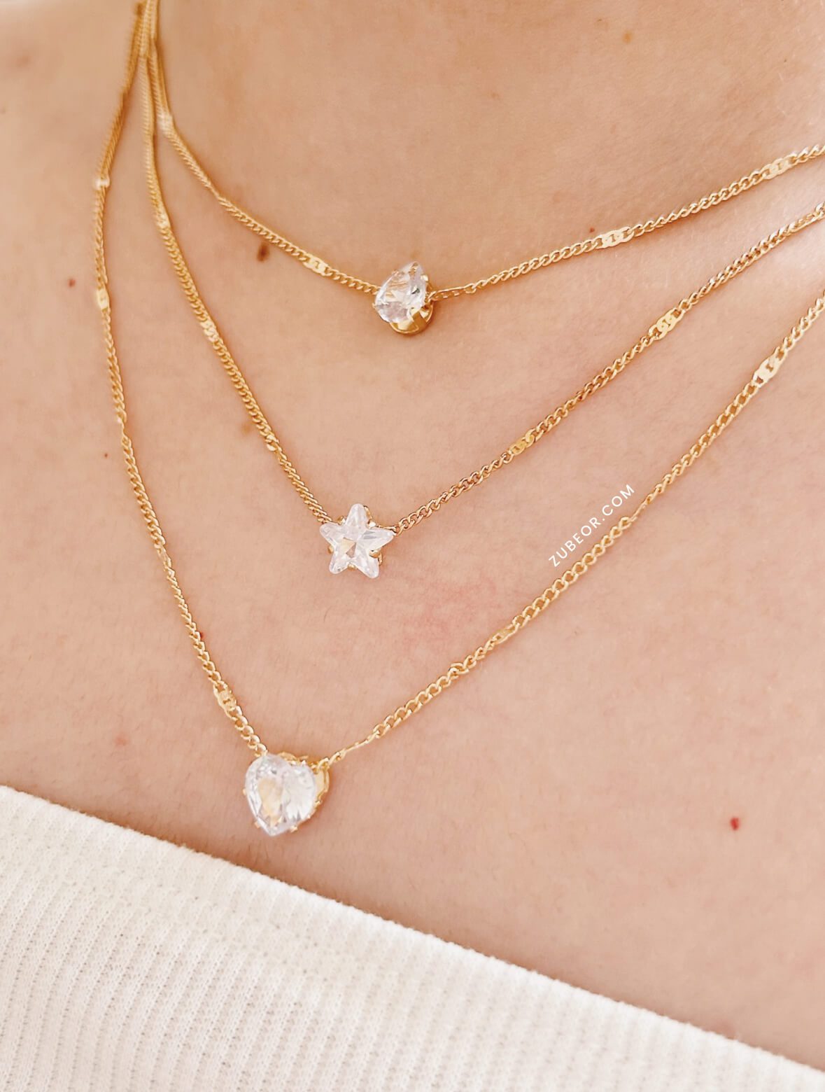 Multilayer gota estrella corazón 6
