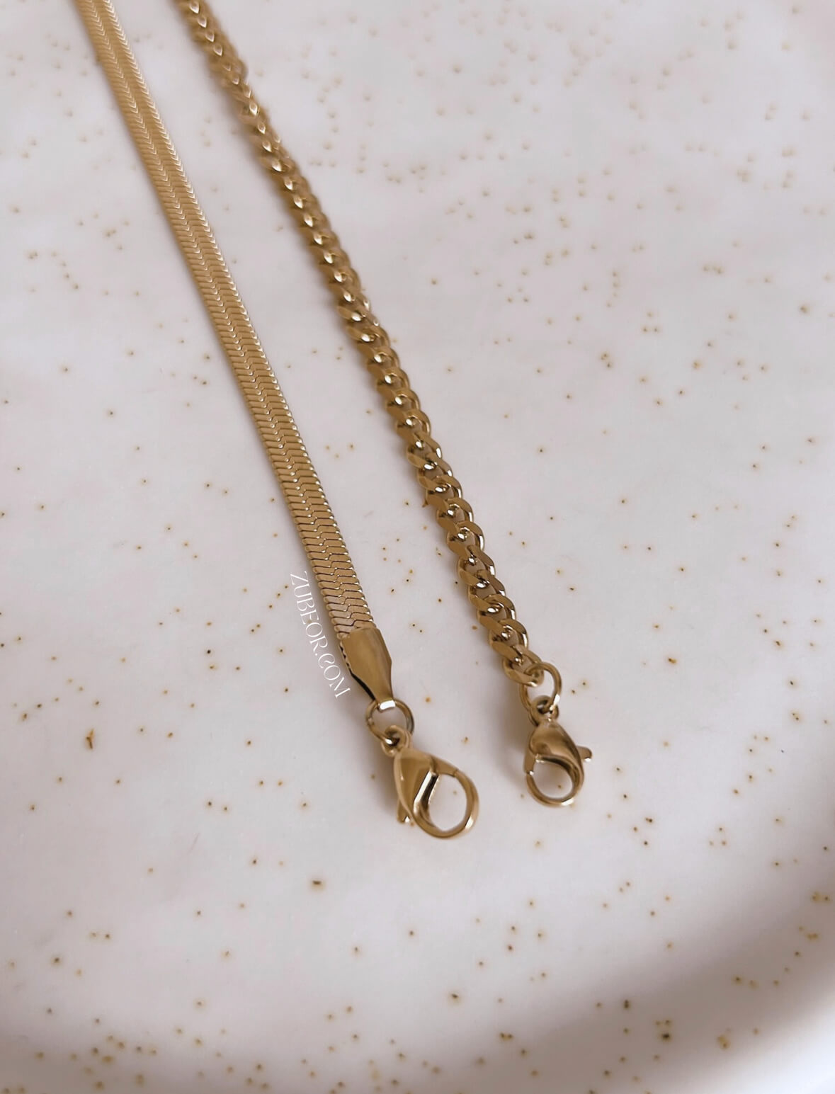 Set de pulsera eslabon y tipo serpiente 5