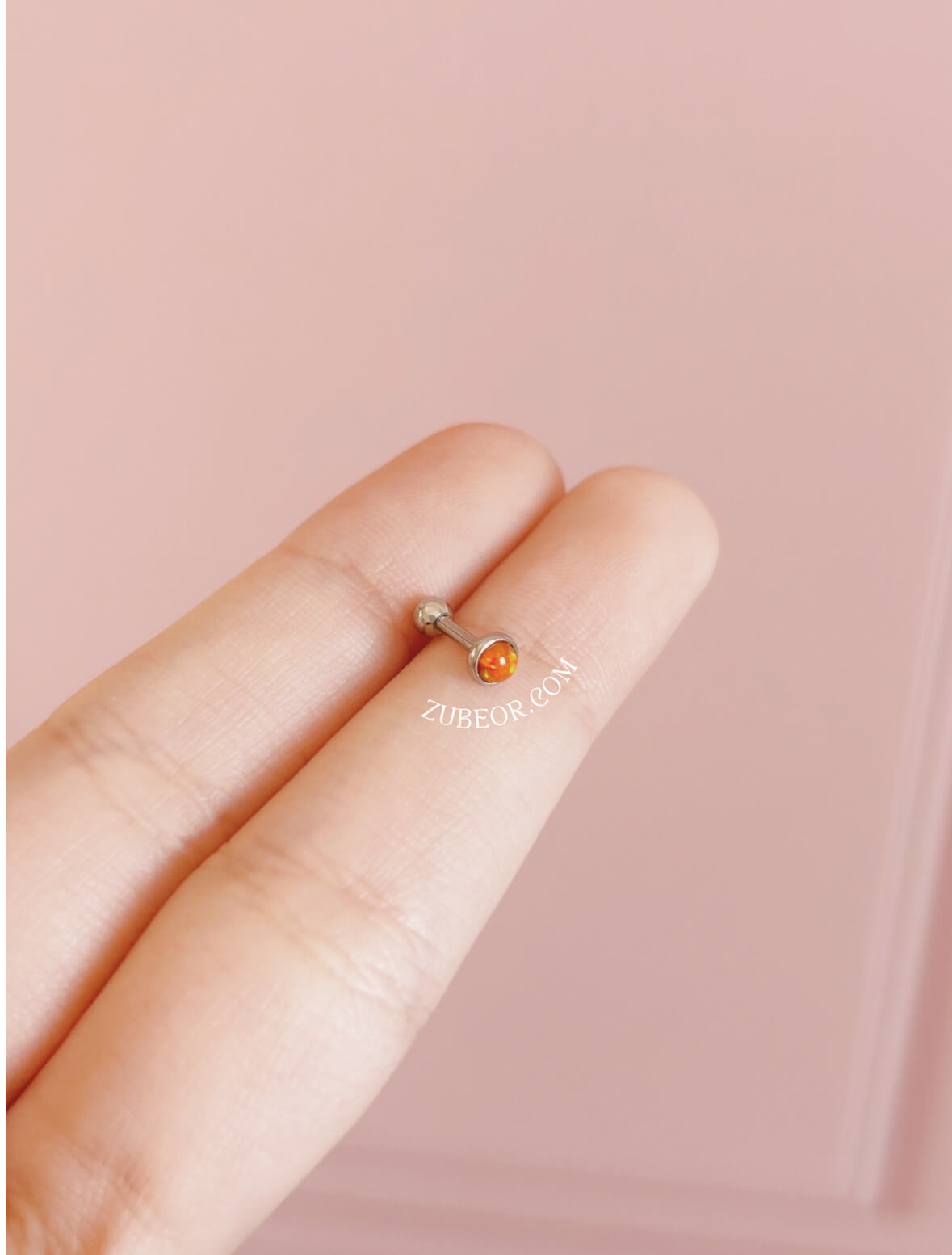 Piercing ópalo 4mm 3