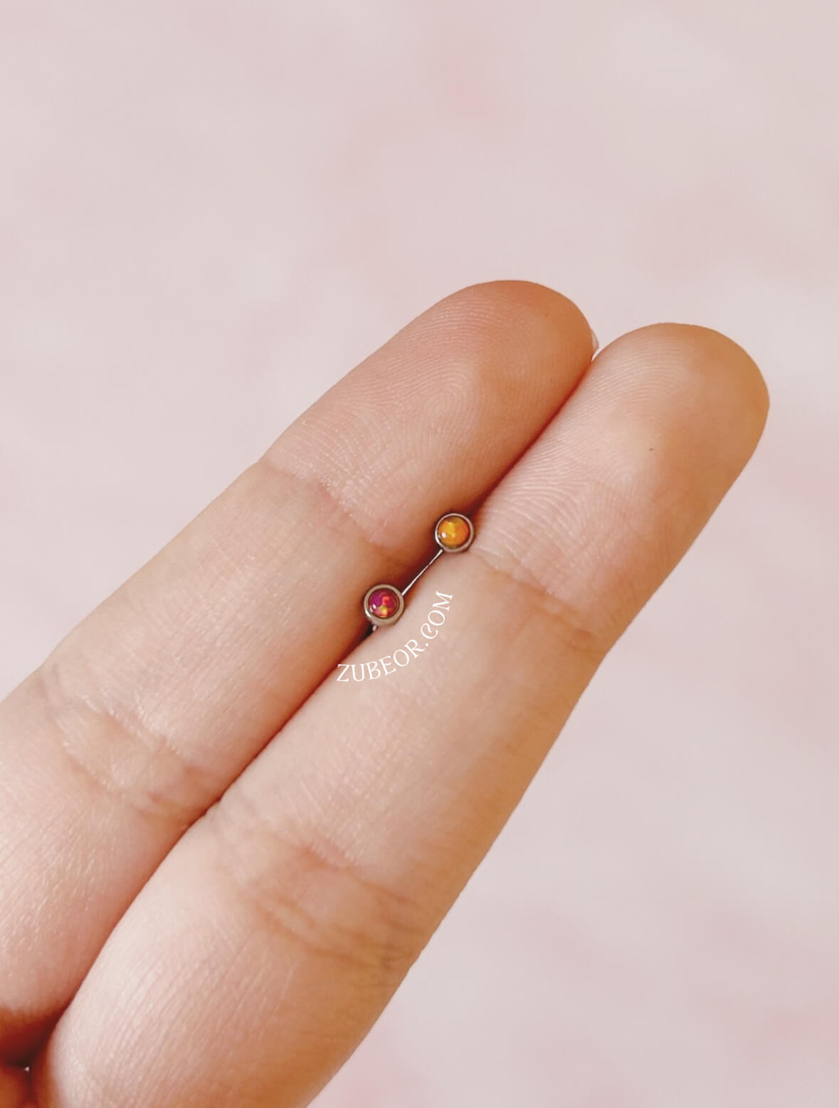 Piercing ópalo 3mm 4