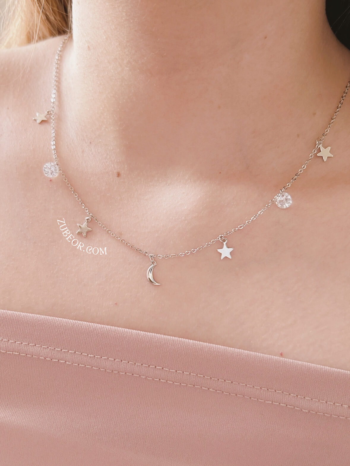 Gargantilla luna y estrellas 4