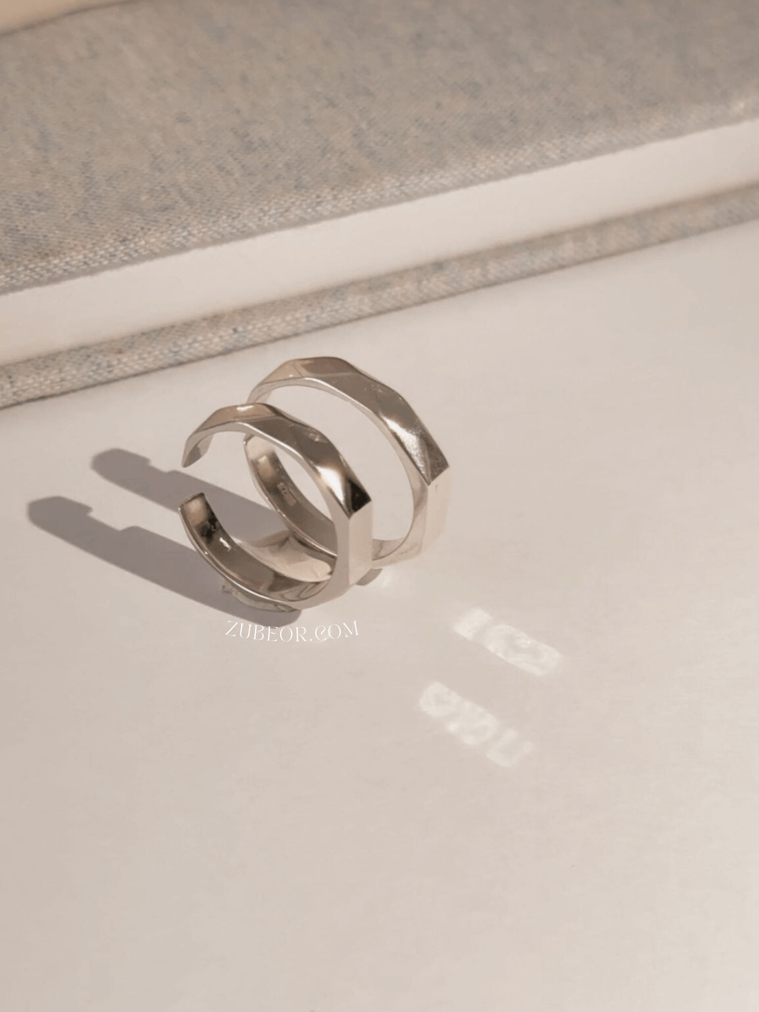 Set de anillos reflejo mágico I ♡ You