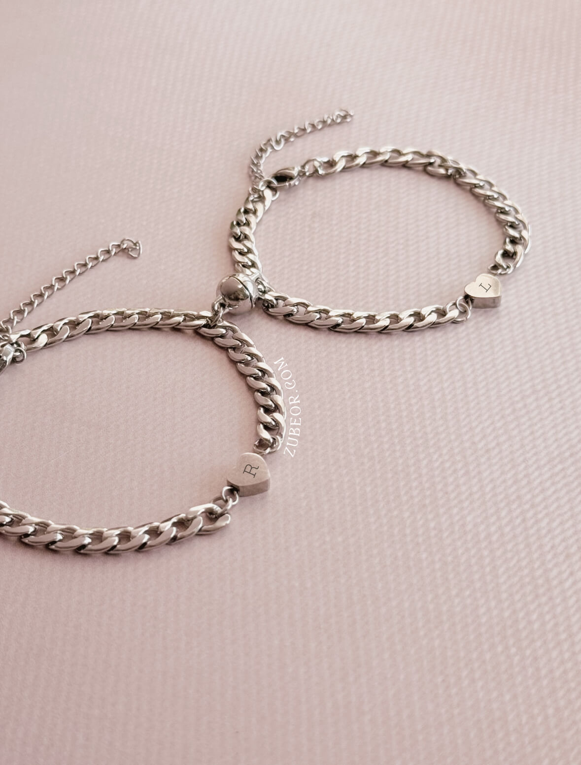 Set de pulsera magnéticas grabado inicial (solo con pago previo) 6