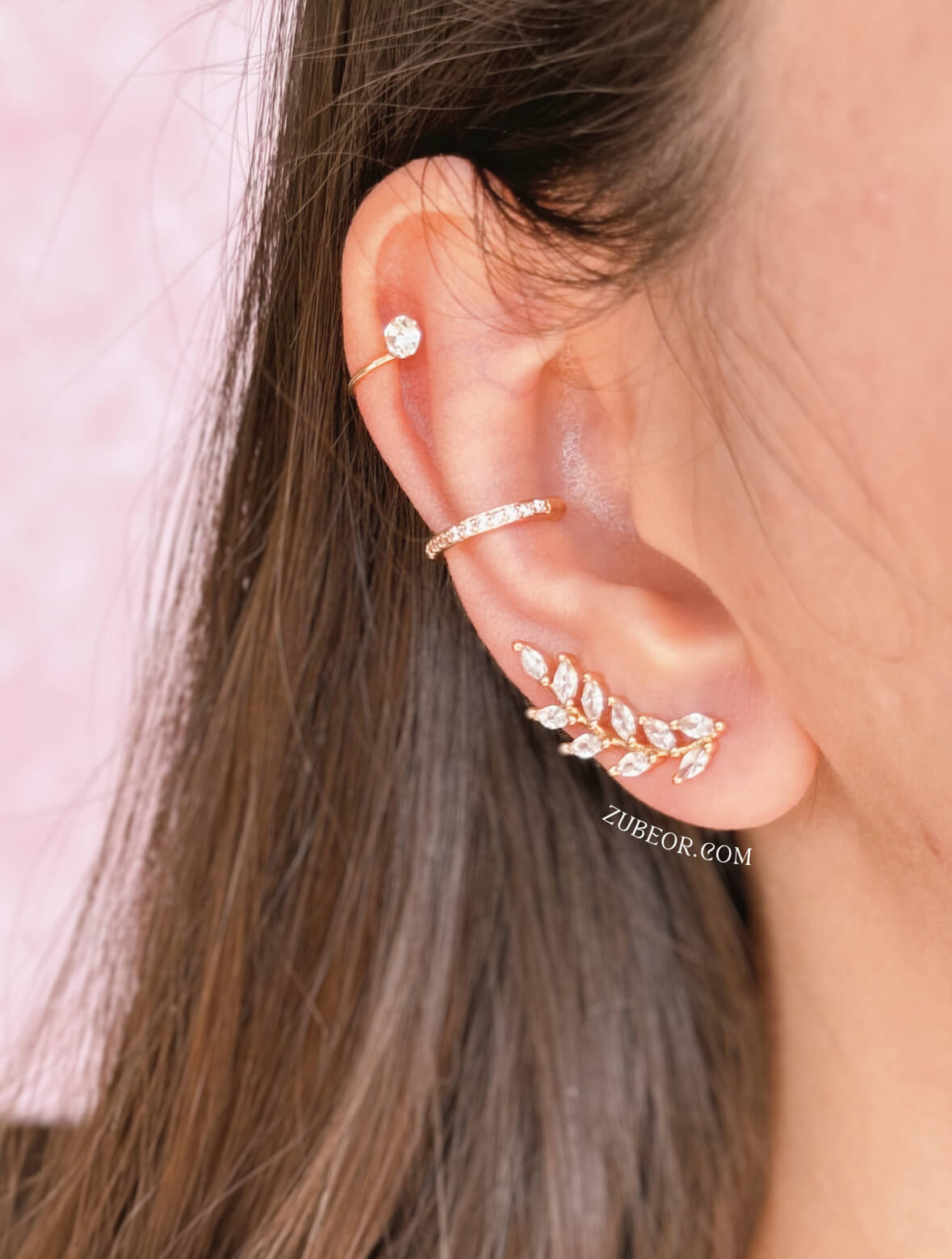 Set de earcuff y climber hoja 2