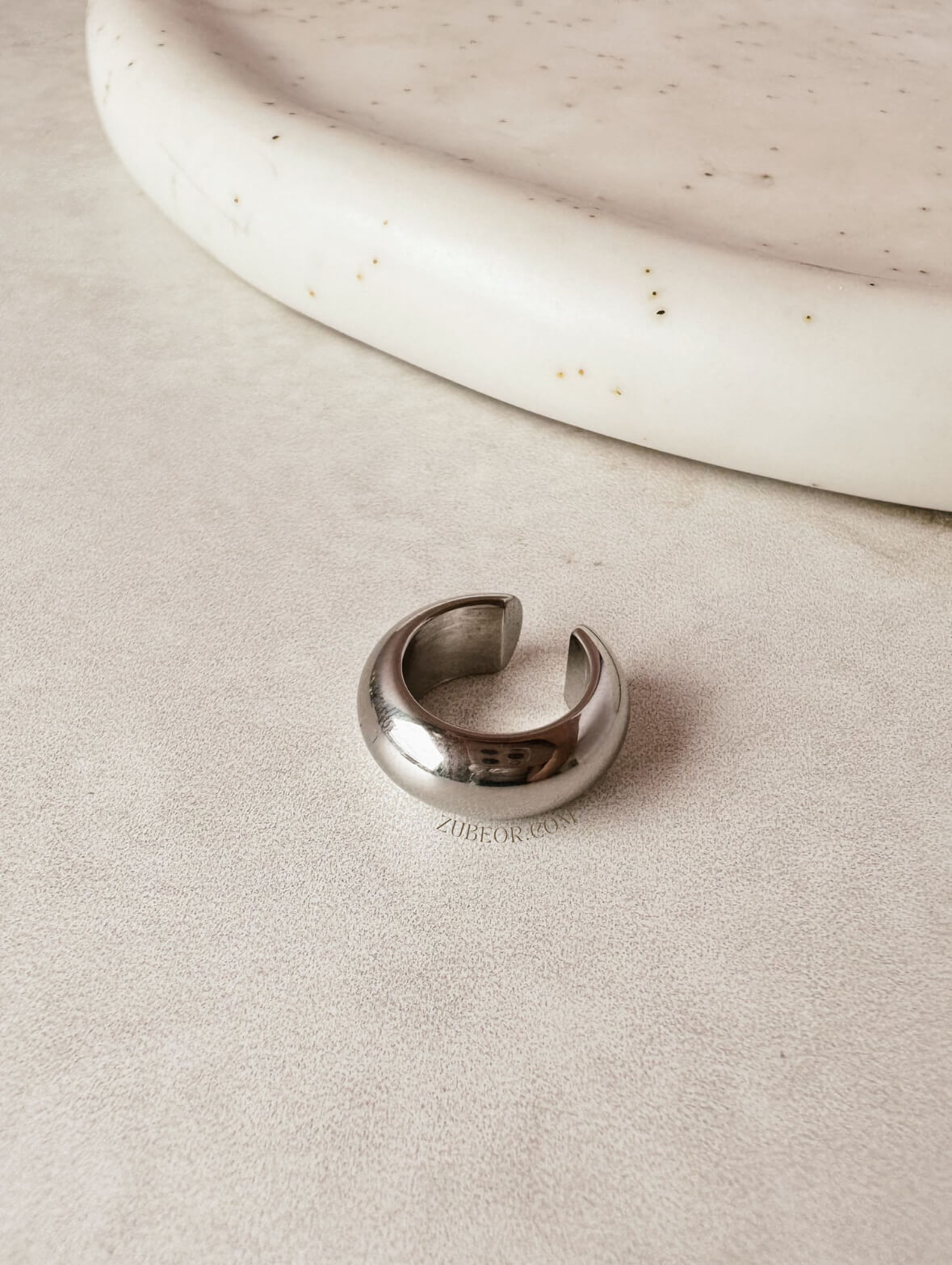 Earcuff liso aro mediano 4