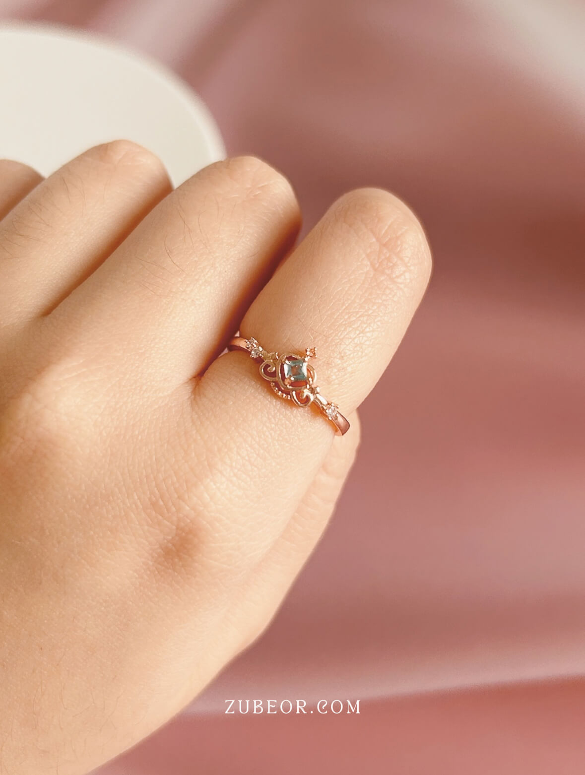 Anillo carroza cenicienta / oferta por pequeño daño 3