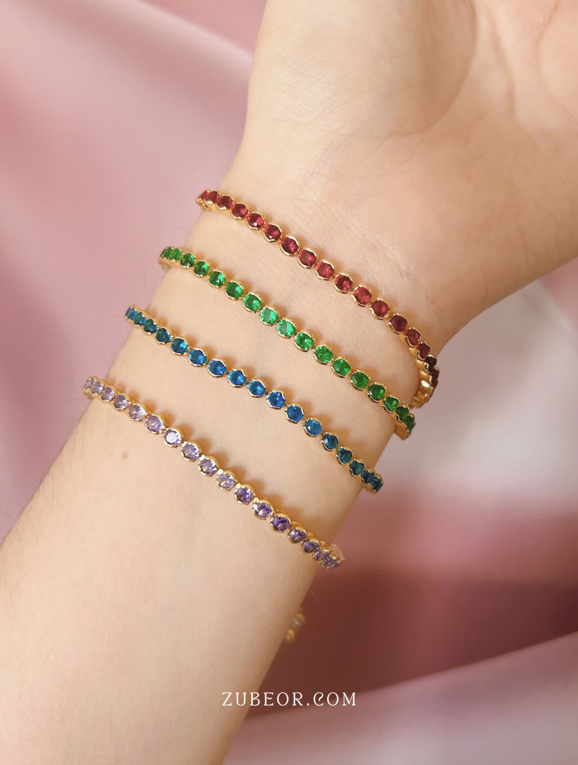 Pulsera cristales 14
