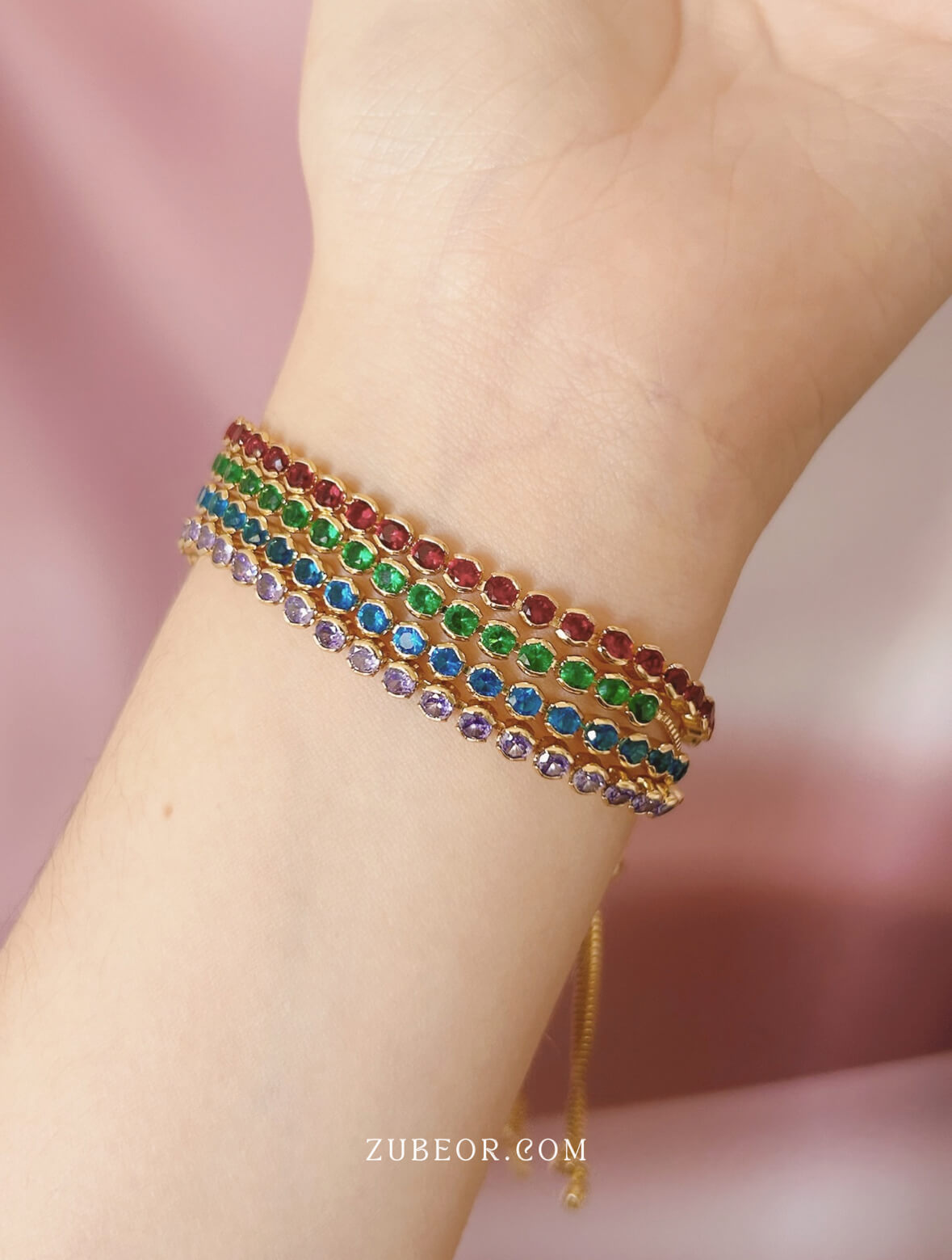 Pulsera cristales 15