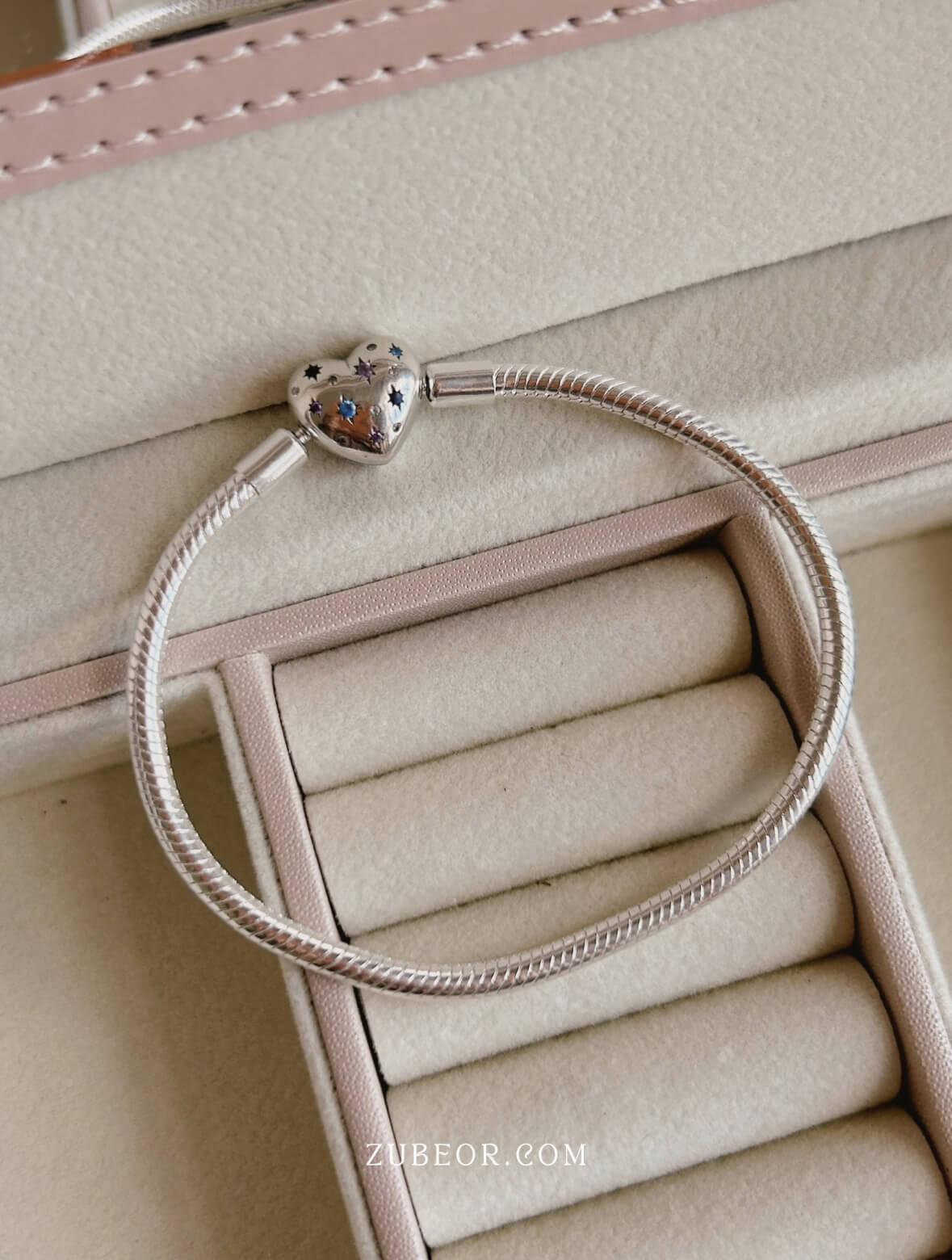 Pulsera corazón de estrellas 2