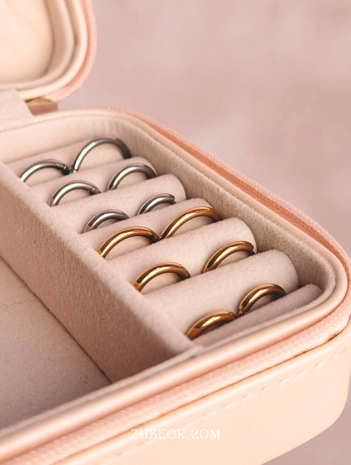 Aretes argollas simples 7