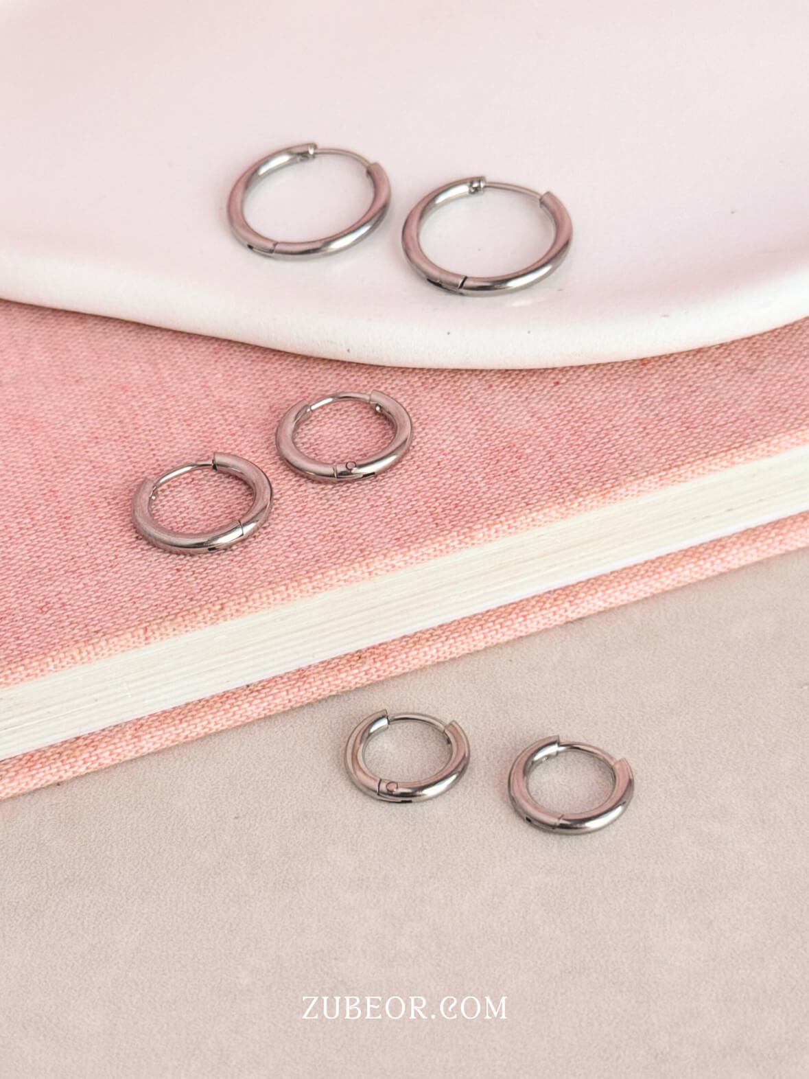 Aretes argollas simples 5